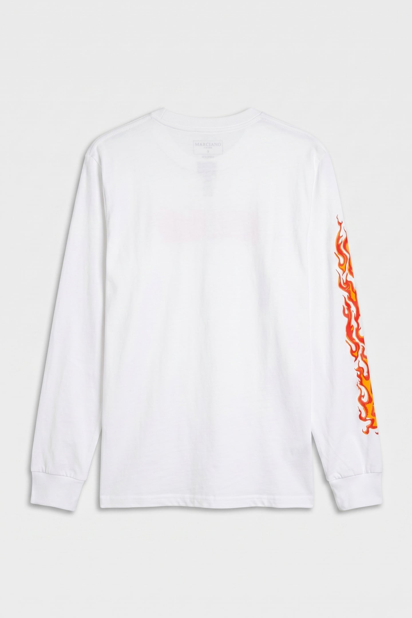 BOYS VANS INFERNO LS WHITE 3