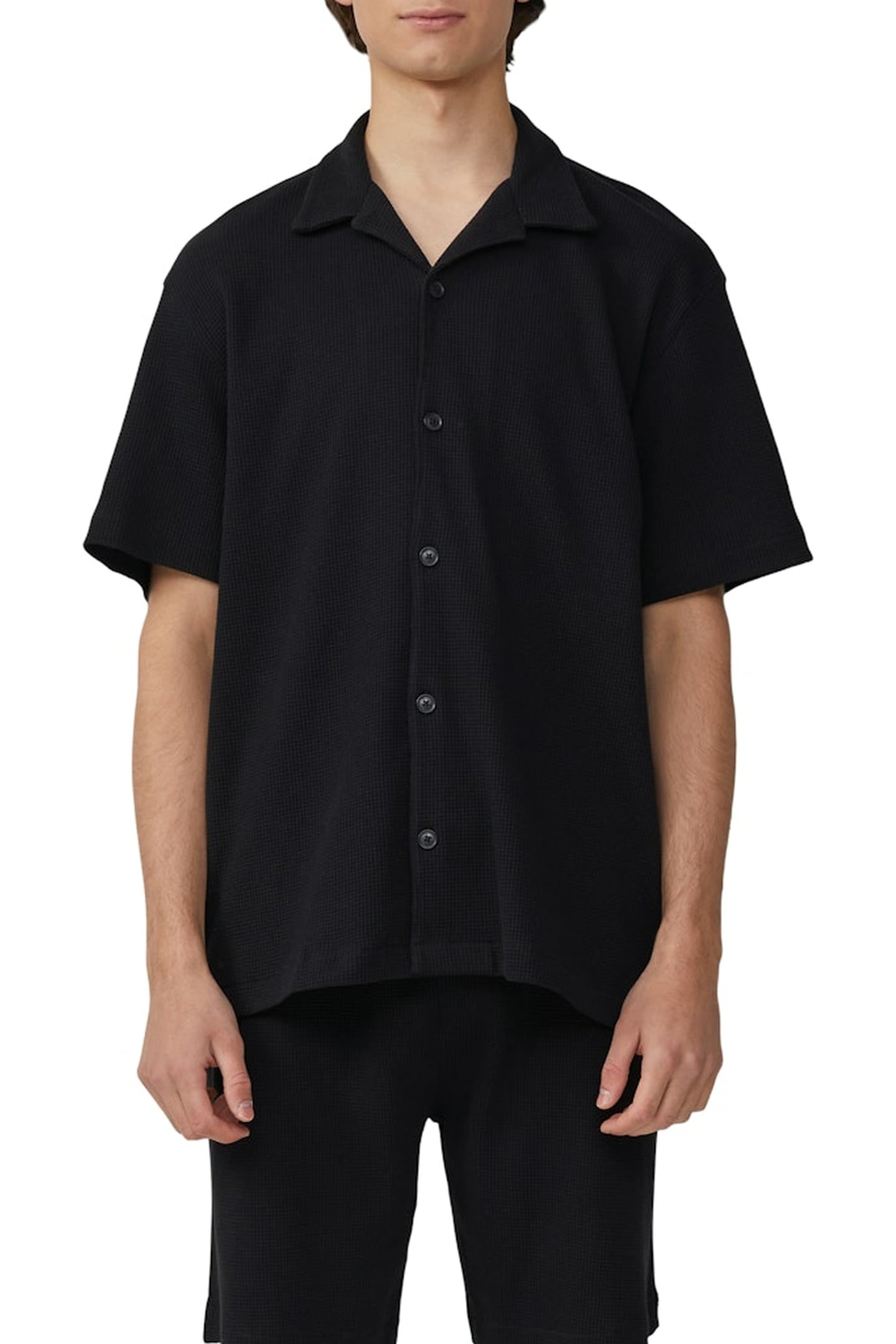 S.OLIVER-QS SHIRTS BLACK 1