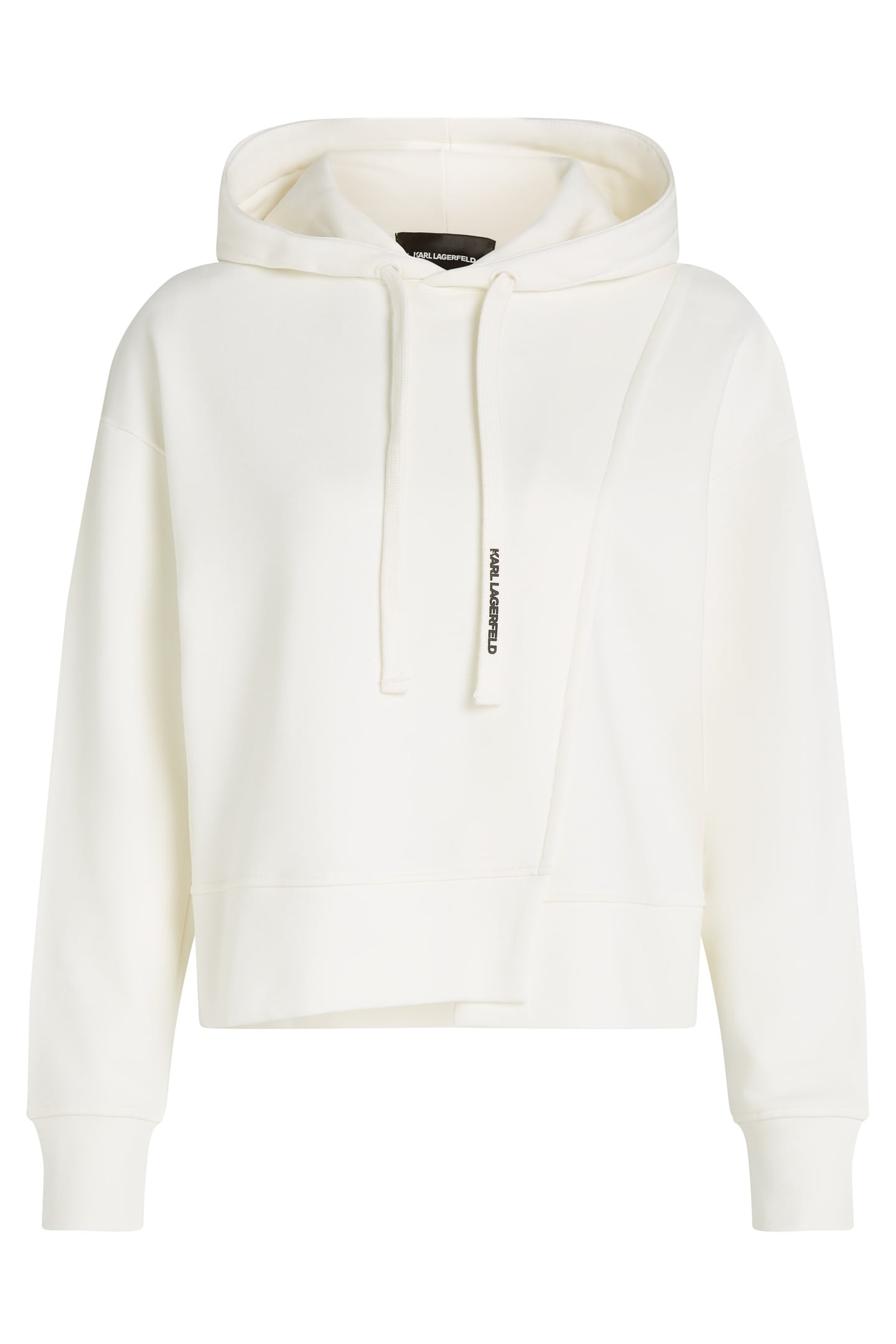 ASYMMETRIC HOODIE CANNOLI CREAM 5