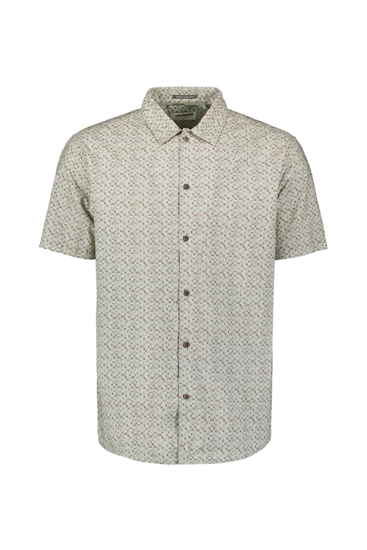 SHIRT SHORT SLEEVE ALLOVER PRINTED MINT 1