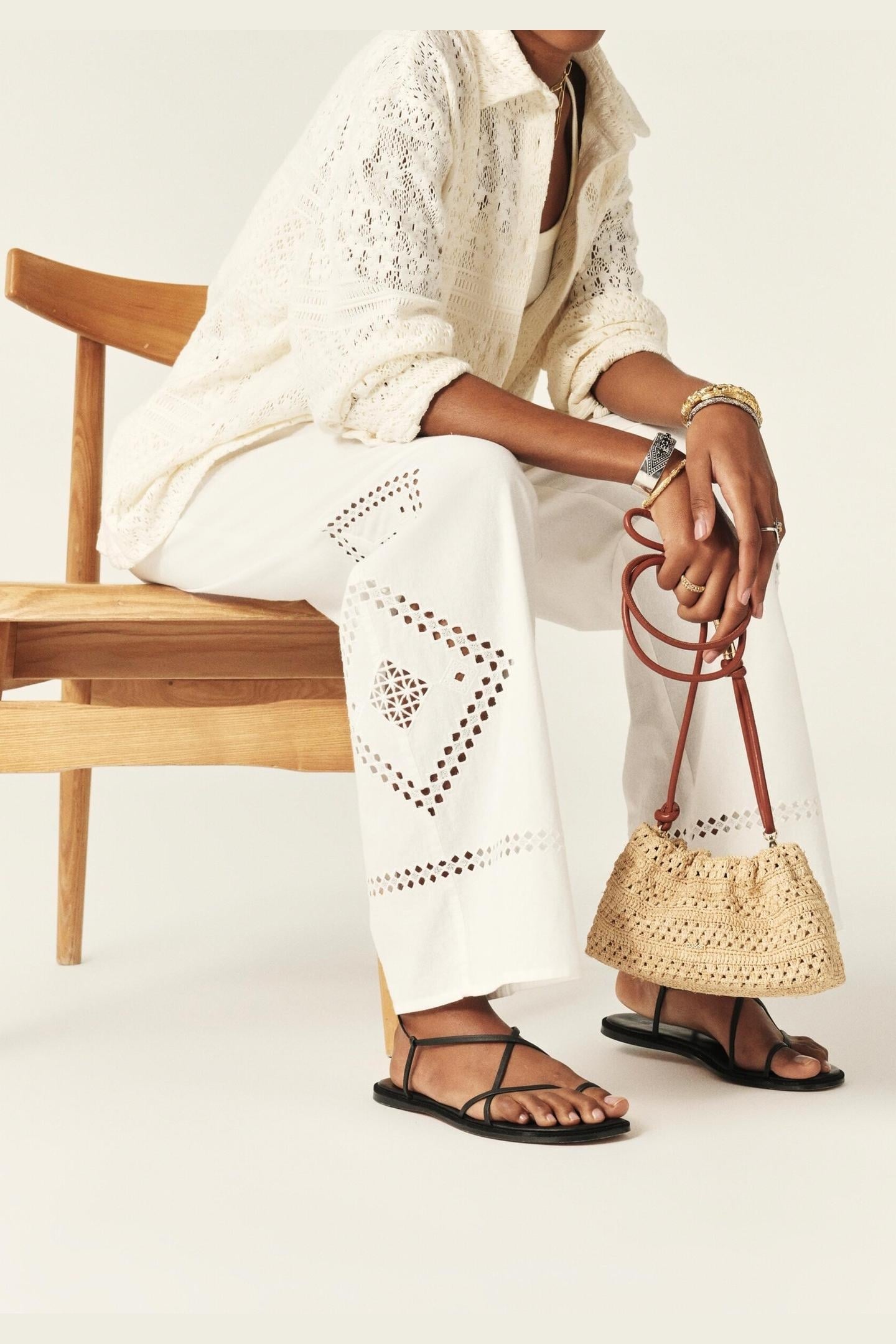 PANTALON MARLON BLANC 6