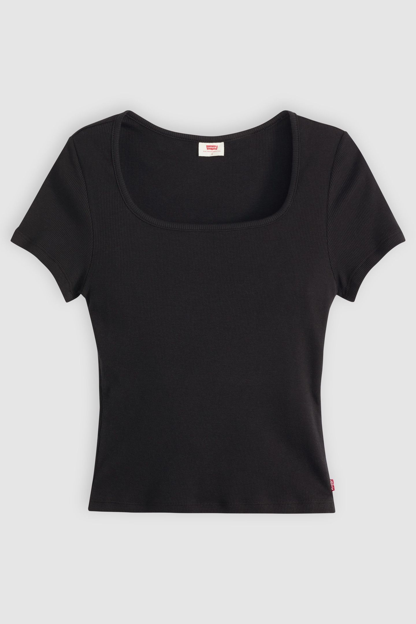 ESSENTIAL SQUARE NECK TEE 1