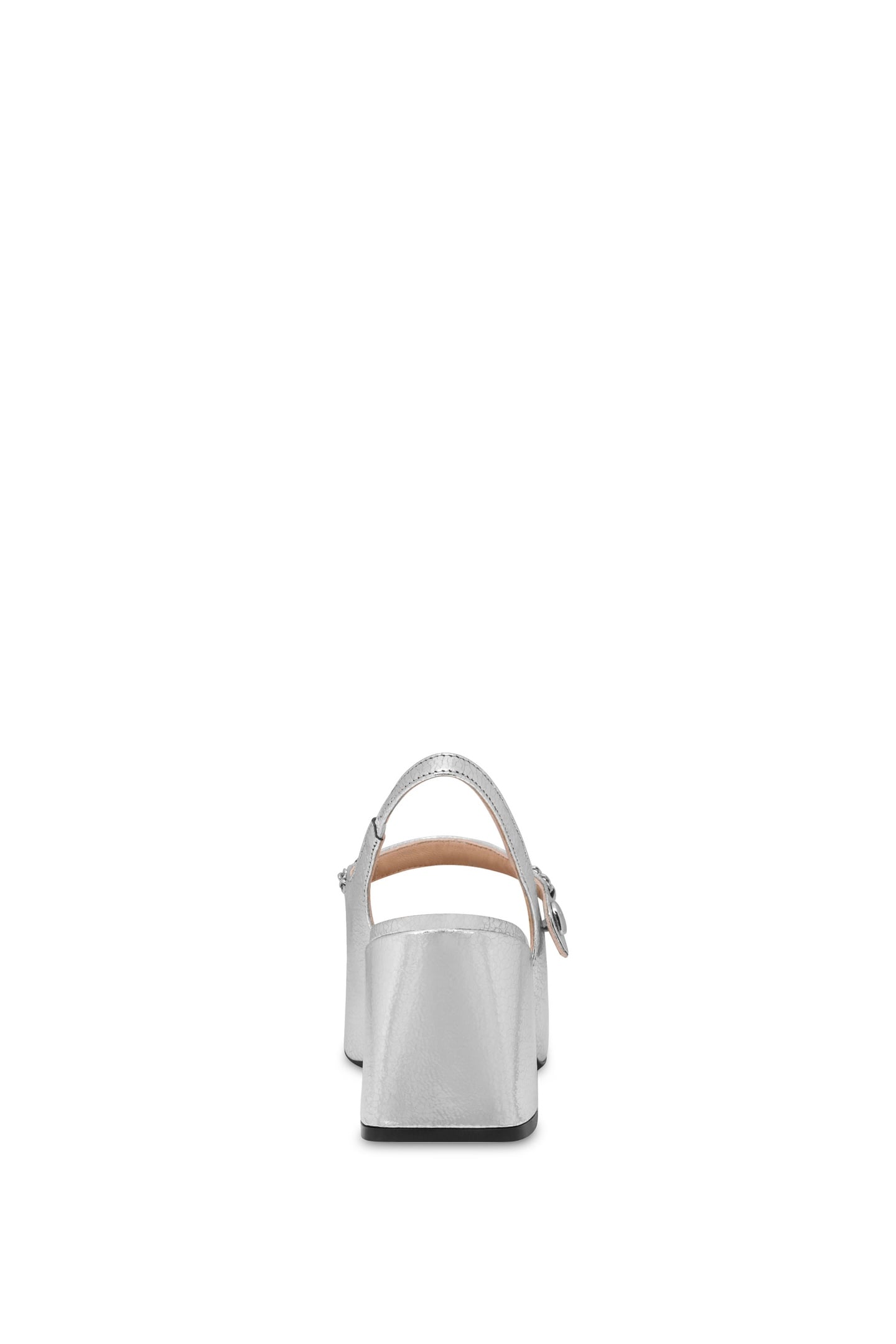 MARY JANE IN CRACKLÉ AND PATENT LEATHER SILVER 3