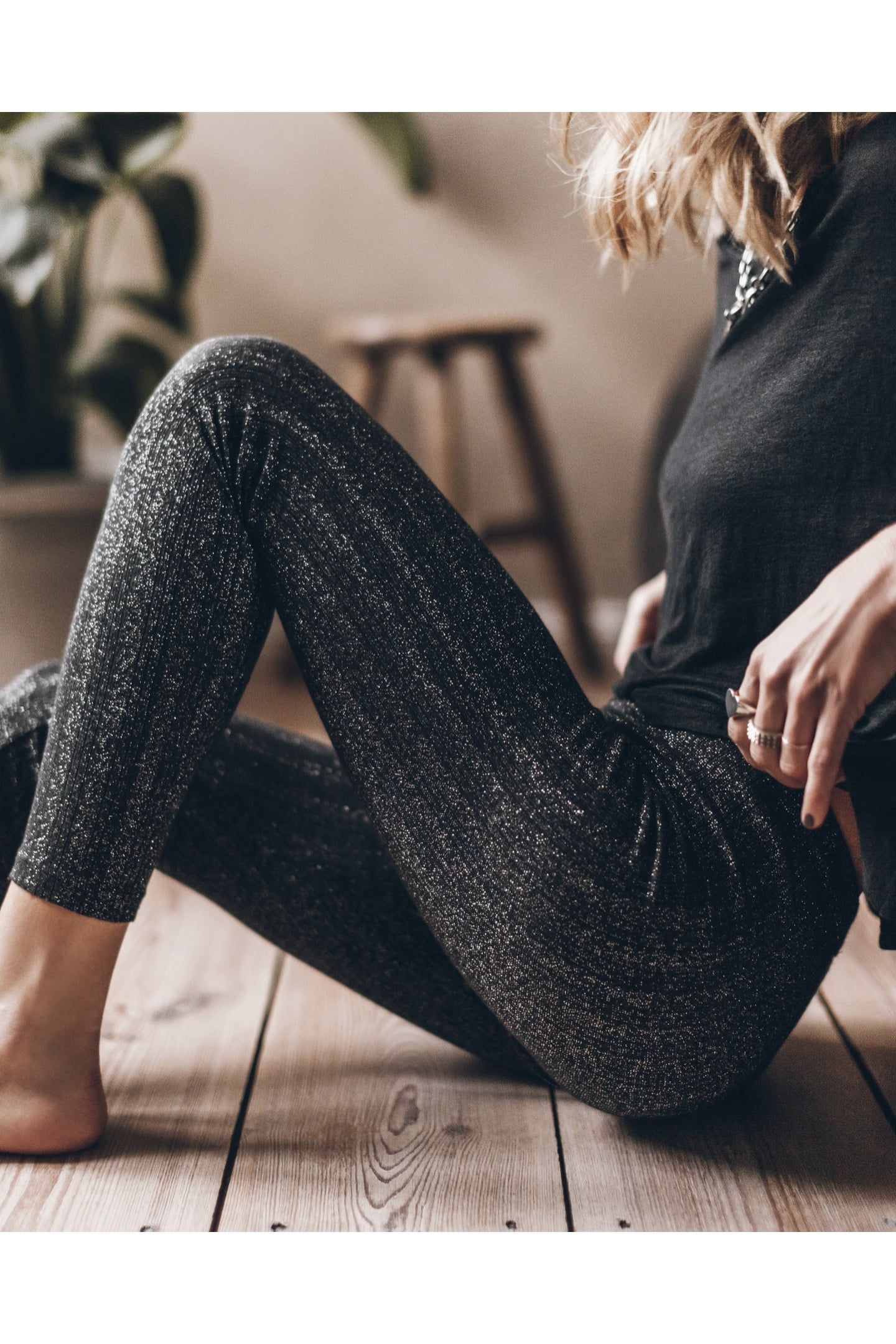 THE SPARKLY RIBBED LEGGINGS 2