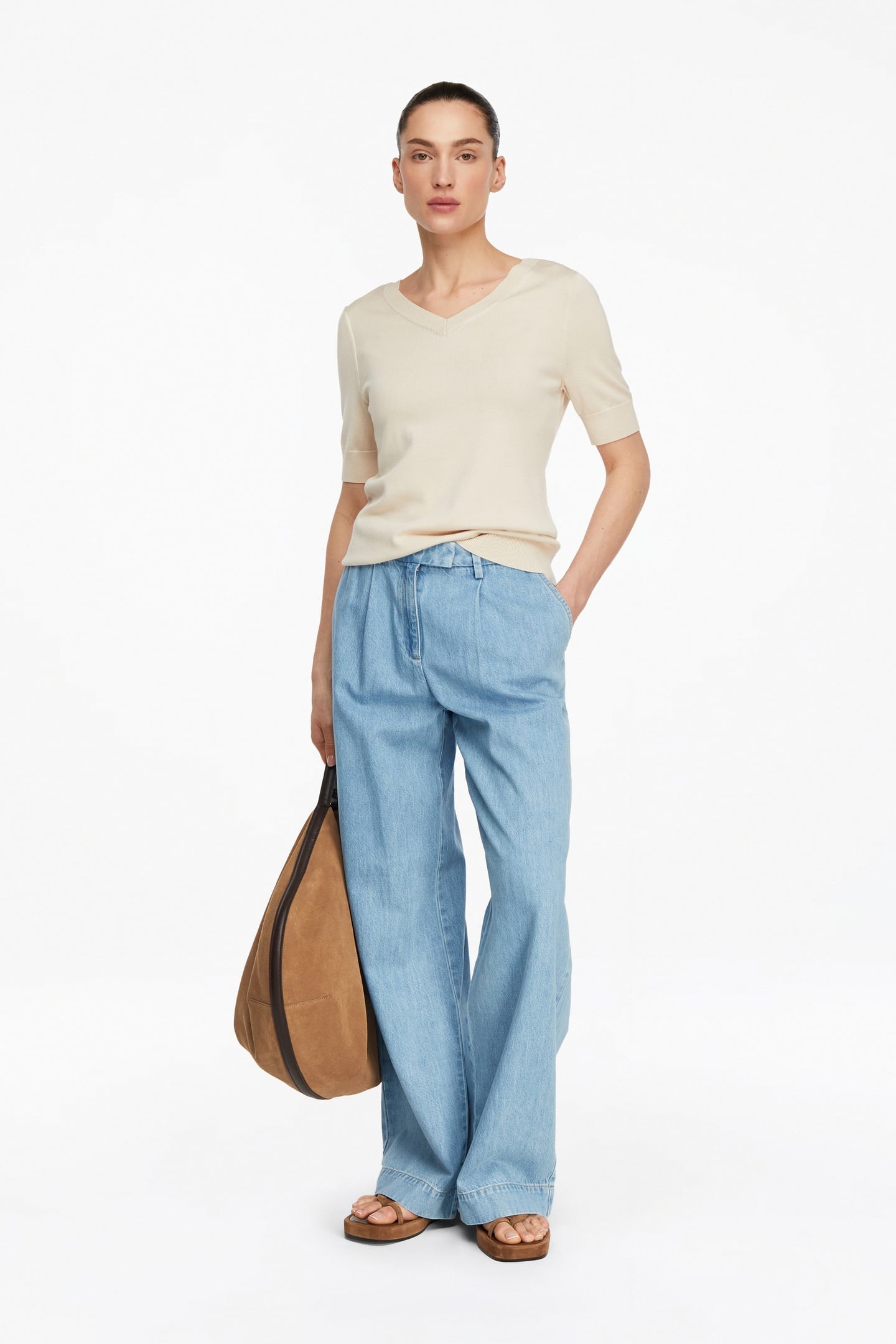 COMMA PULLOVER BEIGE 3