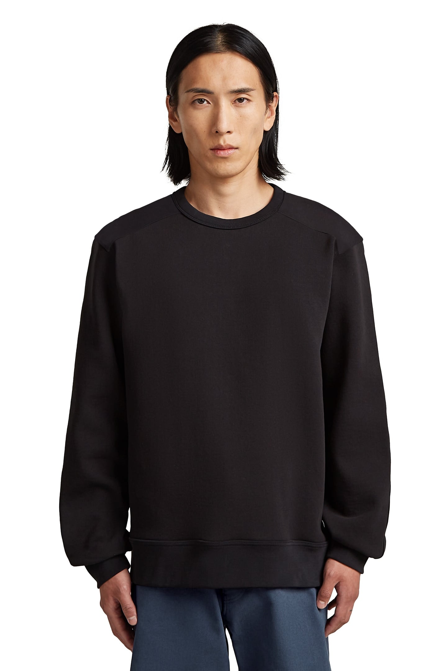 MN PREMIUM RELAXED SWEATER BLACK 2