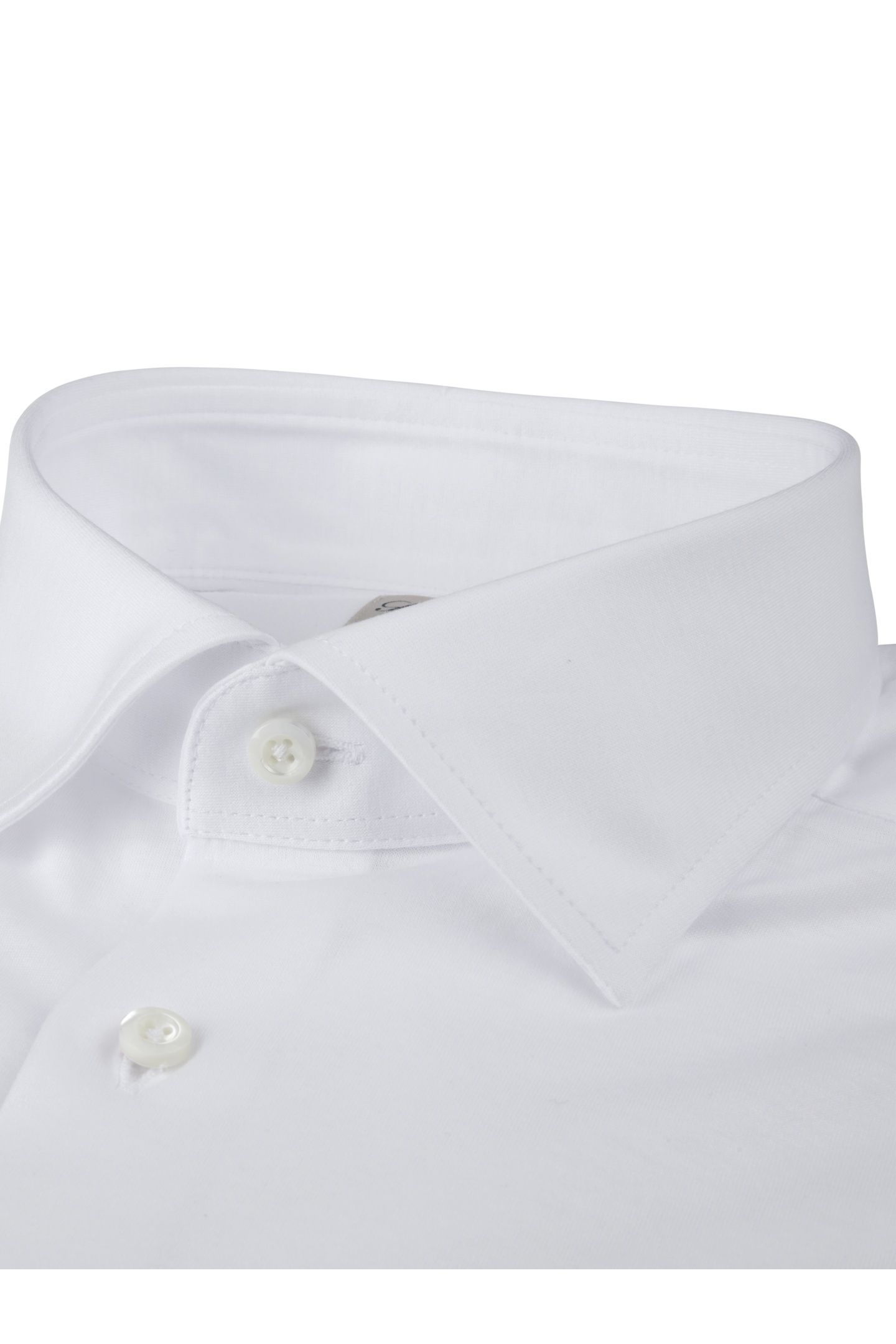 JERSEY SHIRT, FITTED BODY WHITE 2