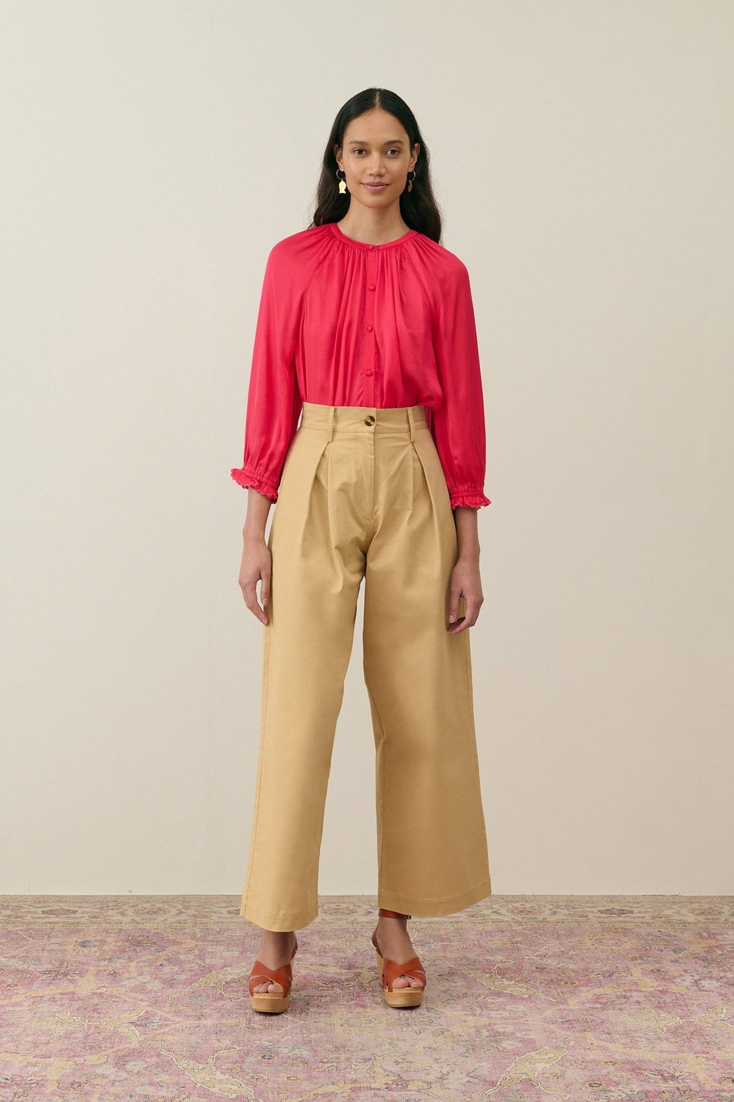 SHIRT ALIENOR RASPBERRY 3