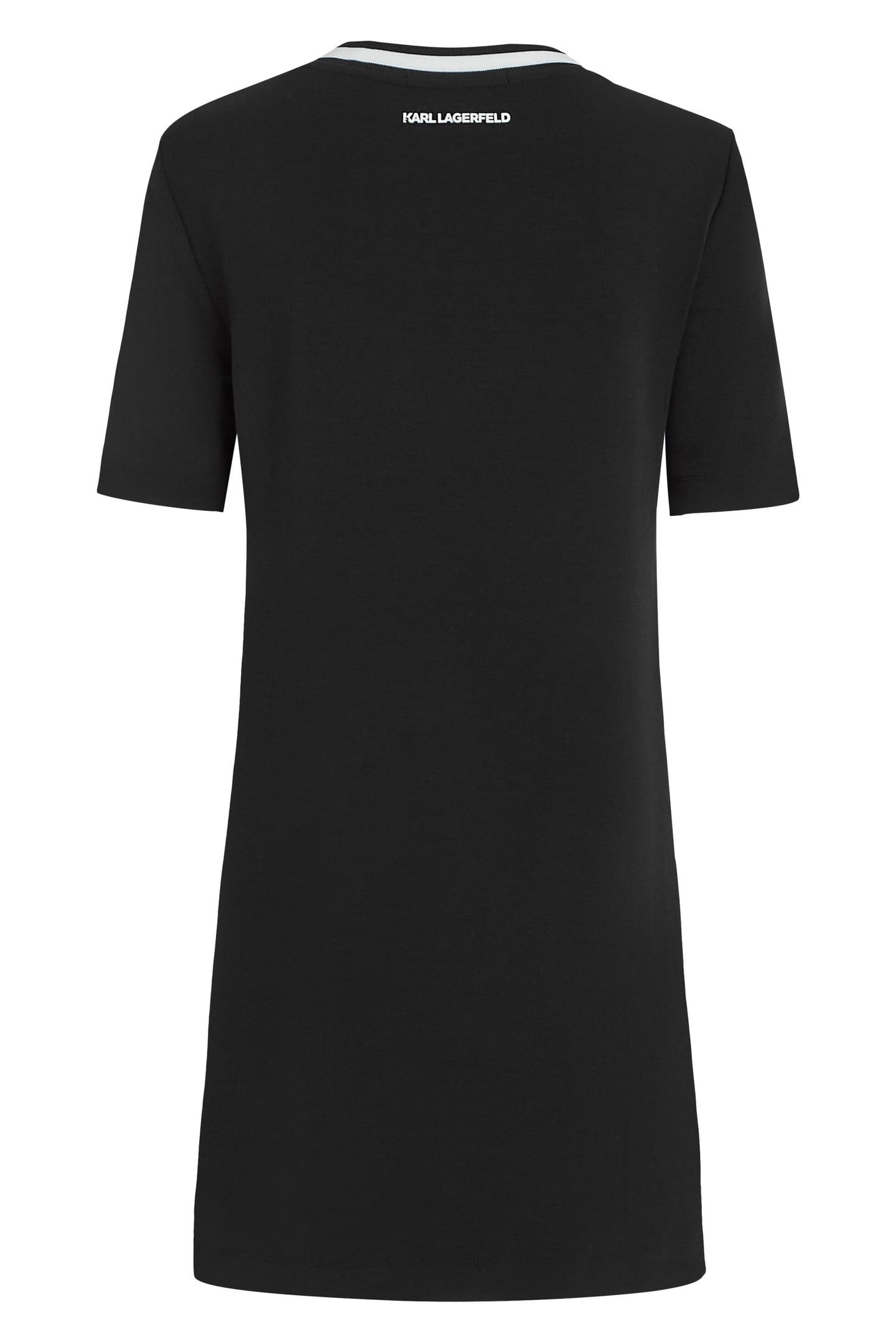 IKON PATCH TSHIRT DRESS BLACK 4