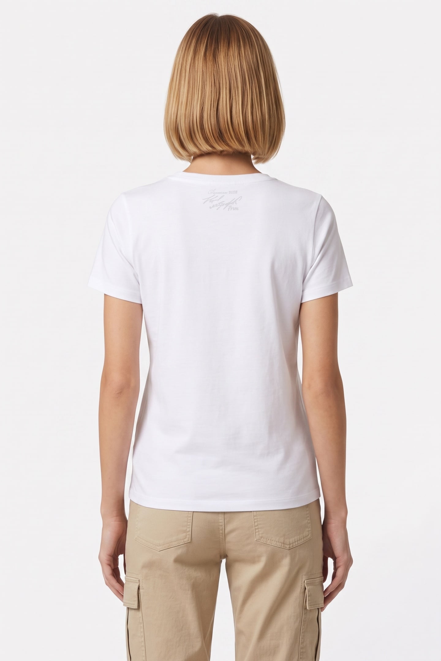 KARL SIGNATURE TSHIRT WHITE/SILVER 2