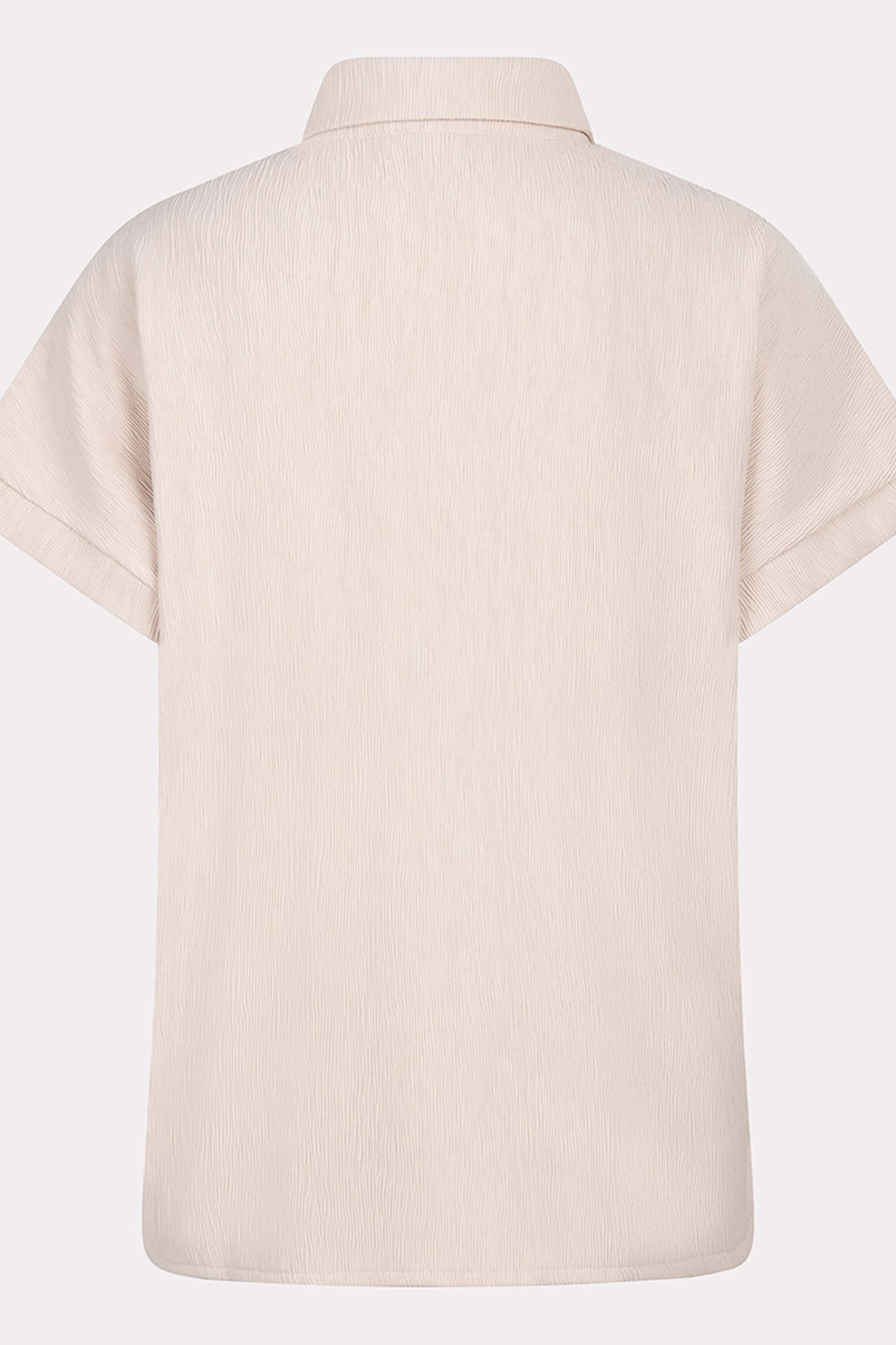 BLOUSE FANCY CRINKLE LIGHT SAND 5