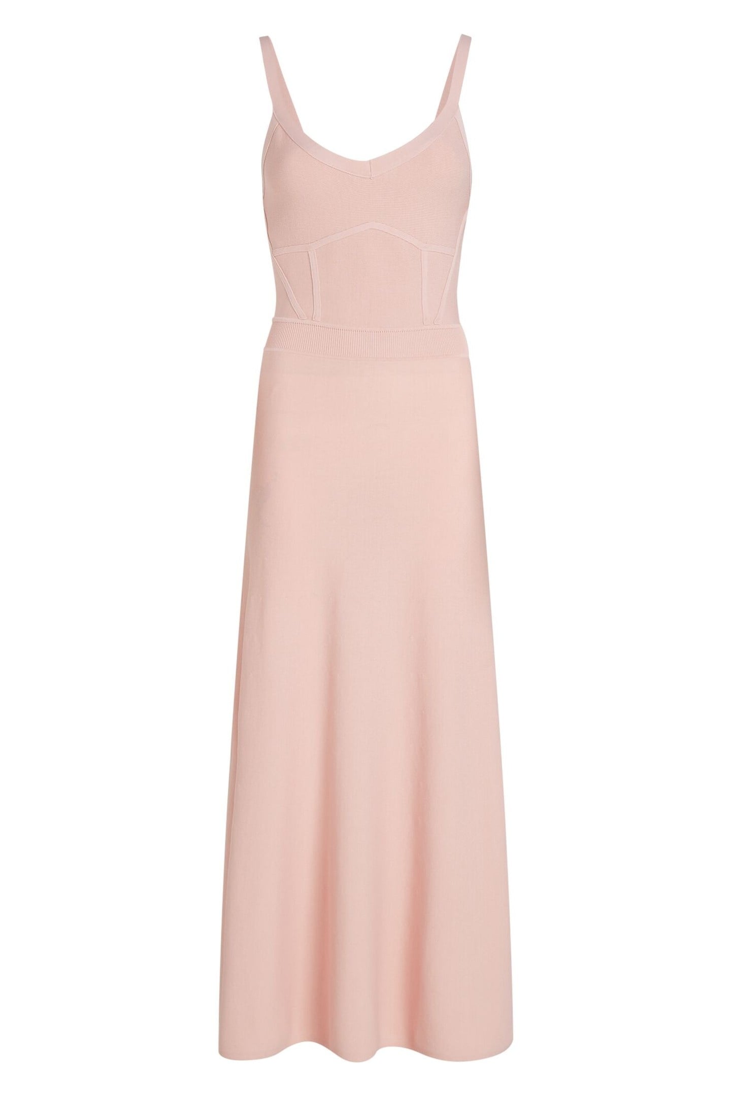 SLEEVELESS KNIT DRESS ROSE SMOKE 3