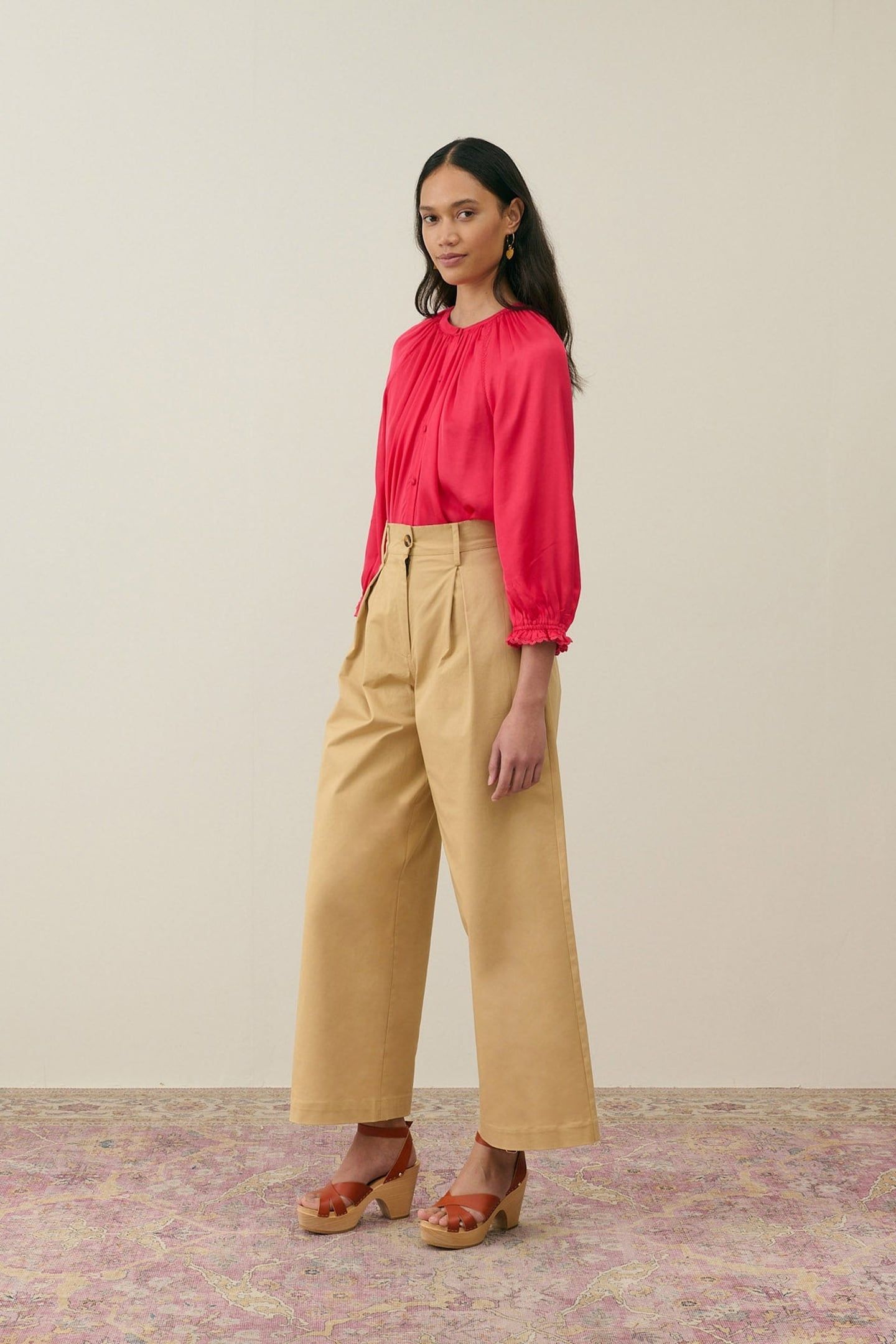 SHIRT ALIENOR RASPBERRY 4