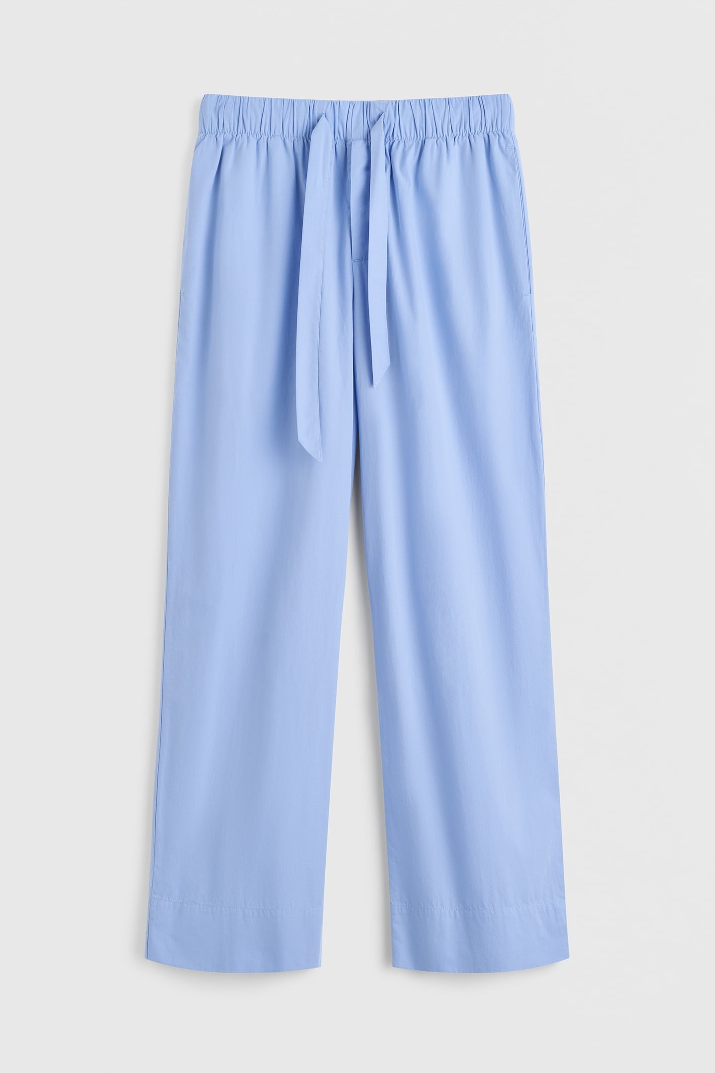 UNISEX POPLIN, PYJAMAS PANTS CORNFLOWER BLUE 3