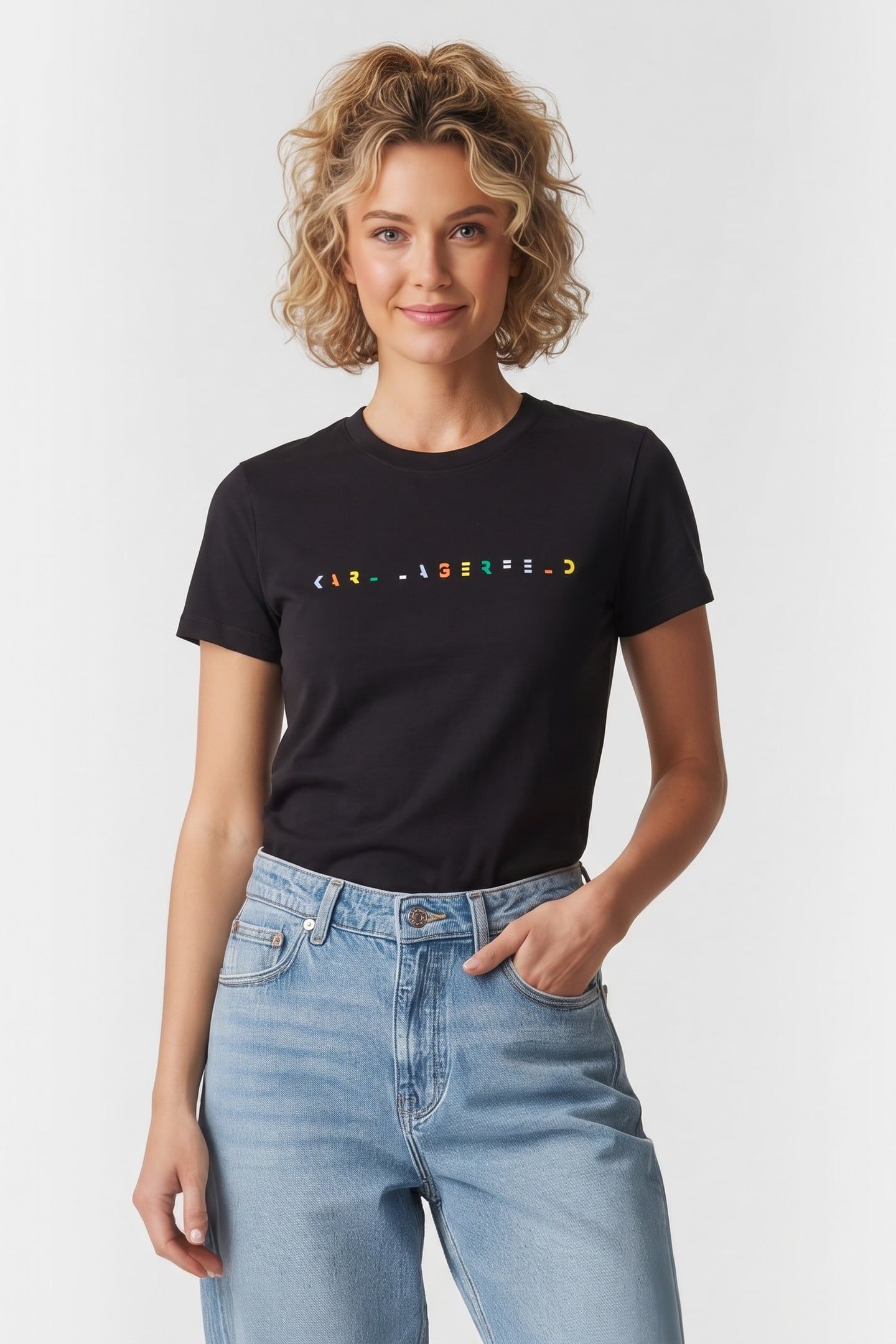 SUMMER LOGO BOXY T-SHIRT BLACK 1