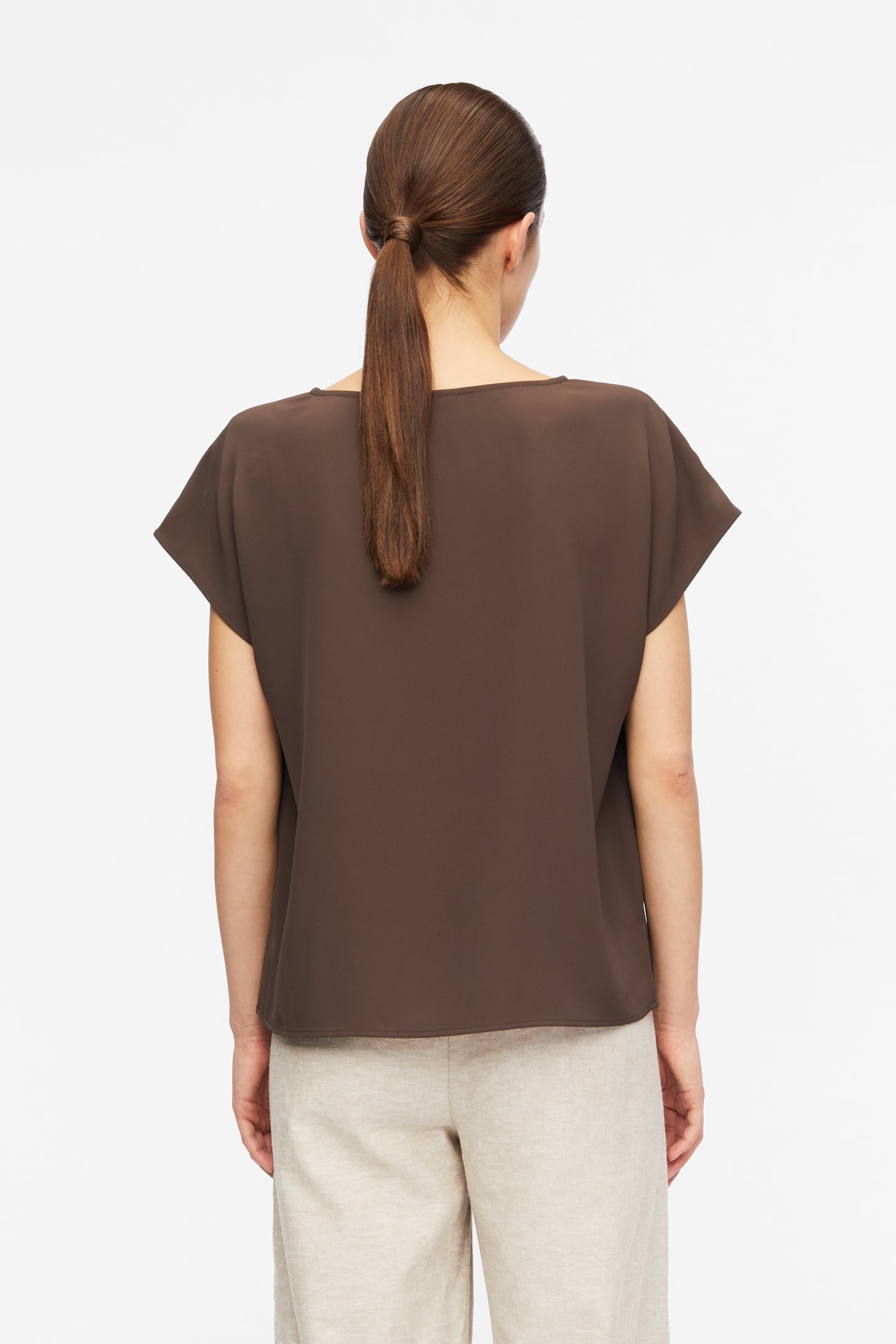 COMMA BLOUSES BROWN 2
