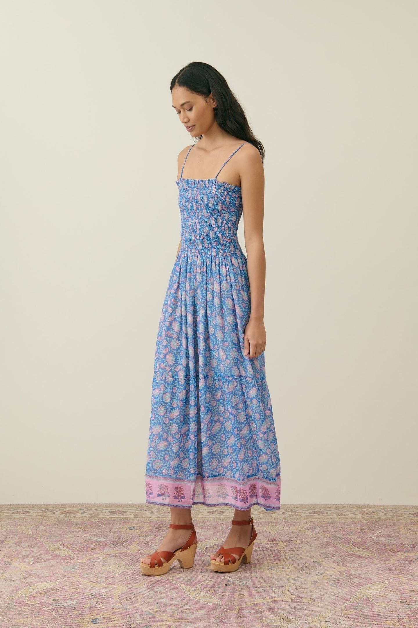DRESS MARCIANE BLUE CAPRI COVE 2