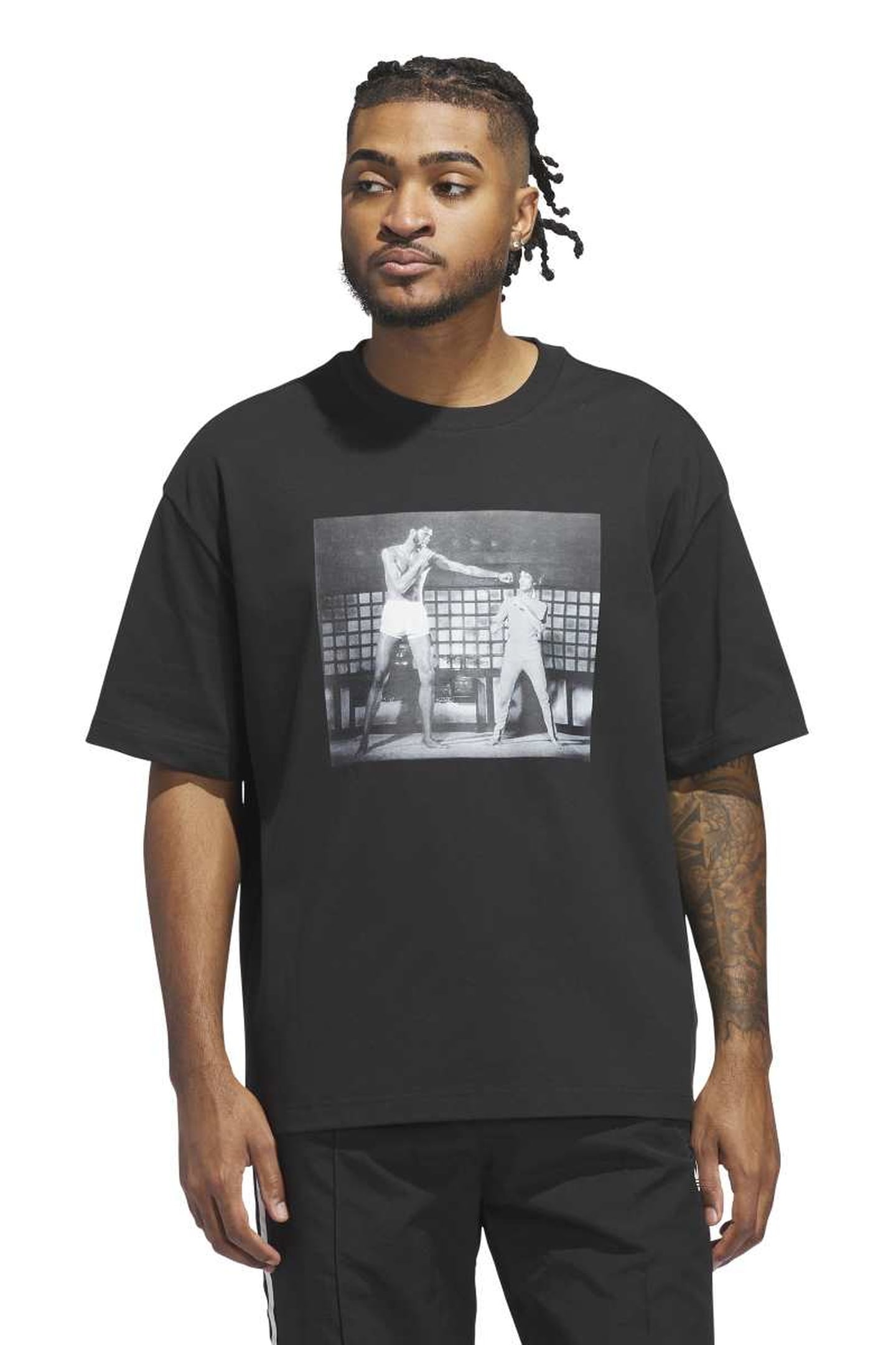 UNISEX ORIGINALS KAREEM SCORING CHAMP GRAPHIC TEE BLACK 3