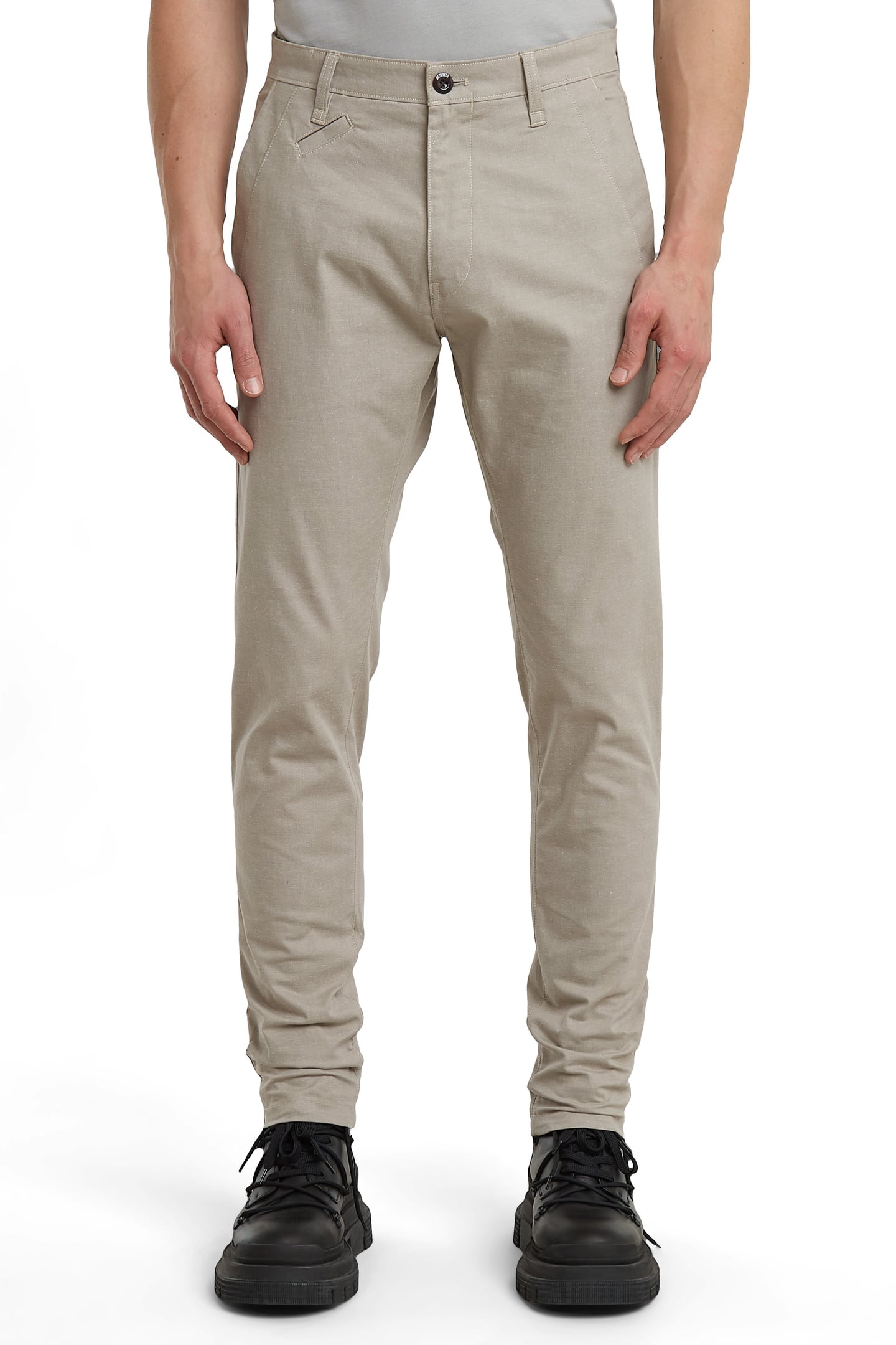 BRONSON 3.0 SLIM CHINO TOGGEE/MILK DOBBY 2