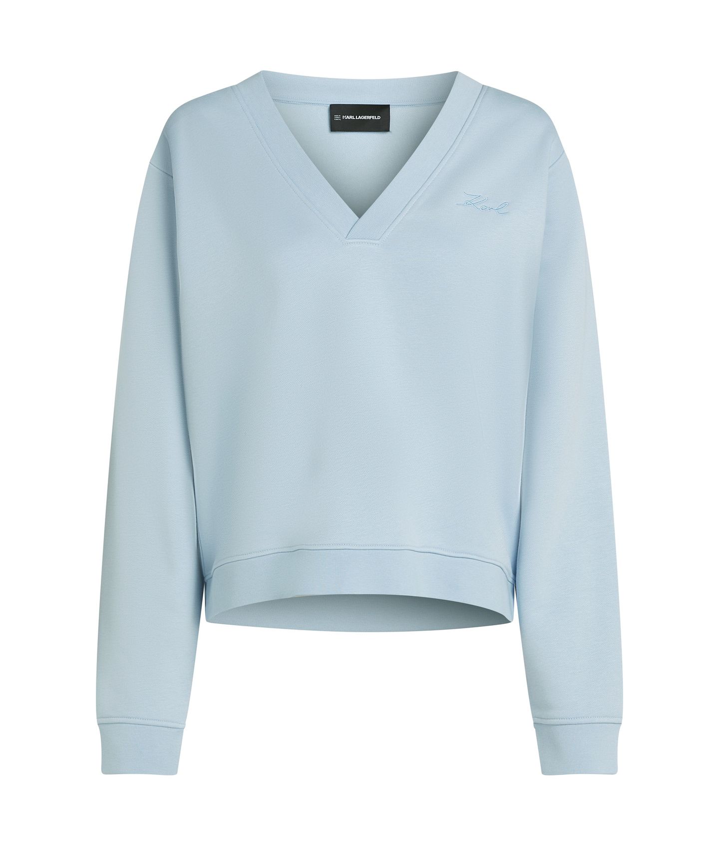 V-NECK SWEATSHIRT KENTUCKY BLUE 4