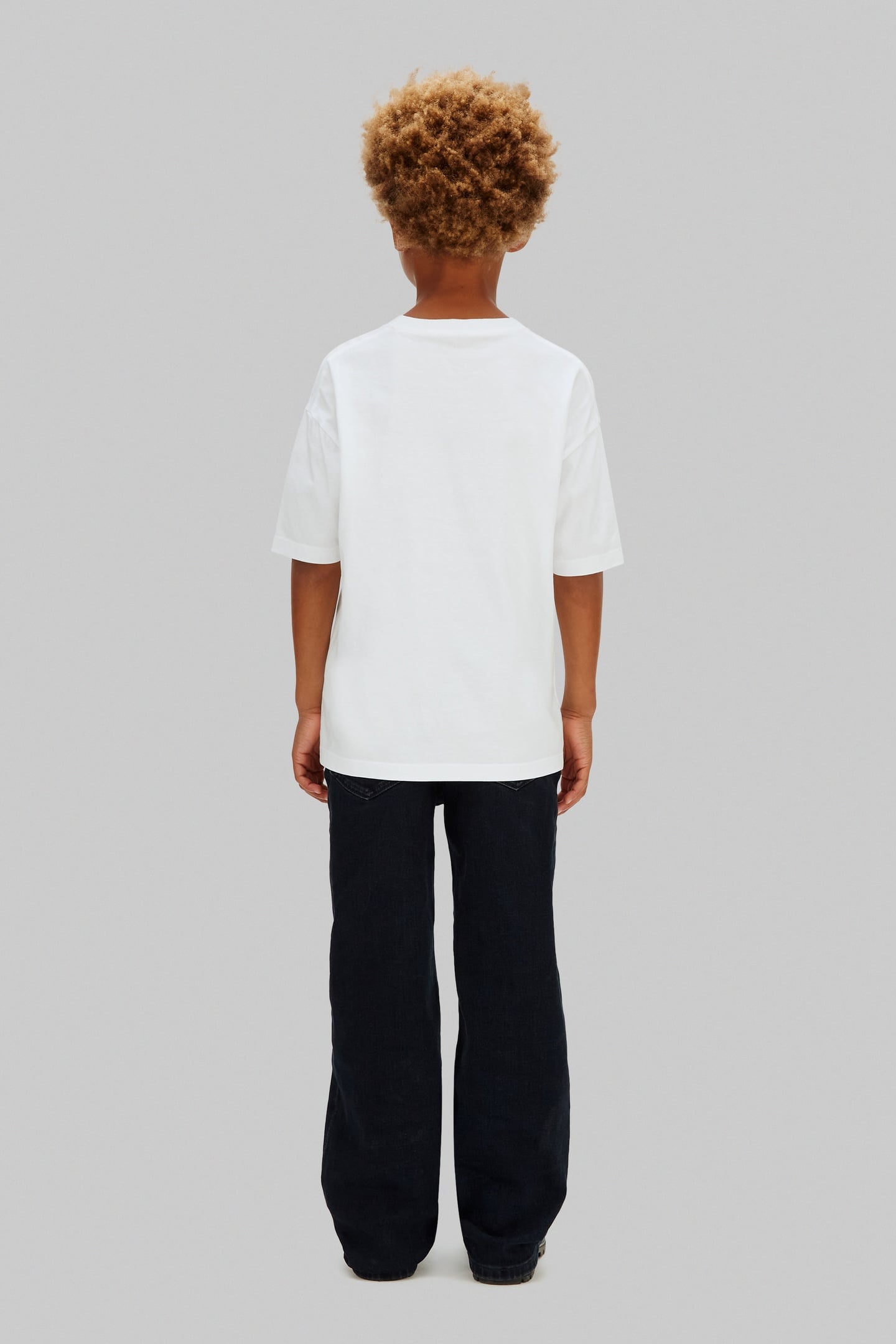 UNISEX LOGO EMBROIDERY SS T-SHIRT WHITE 4