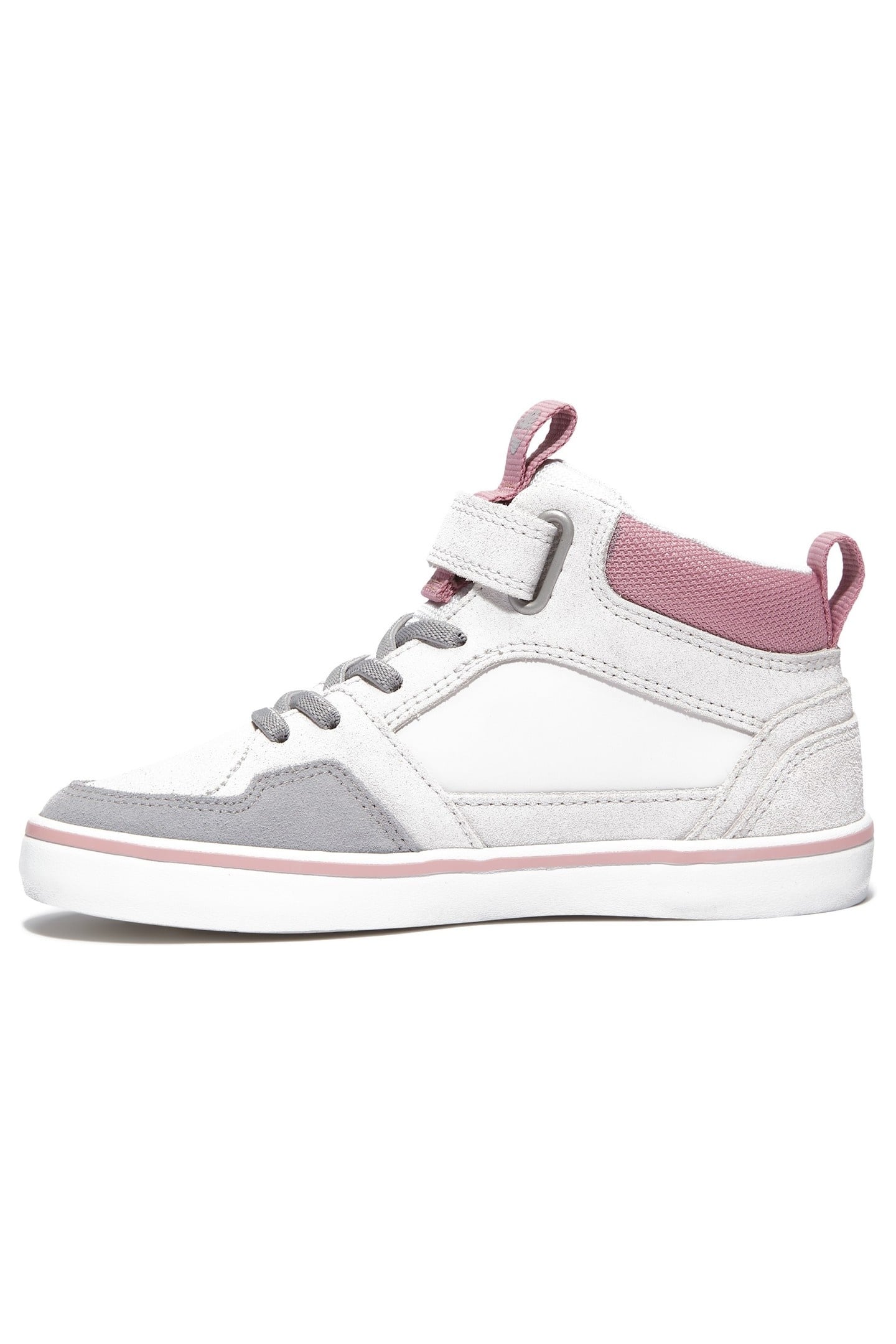 MID HOOK & LOOP SNEAKER LT GREY SUEDE 3