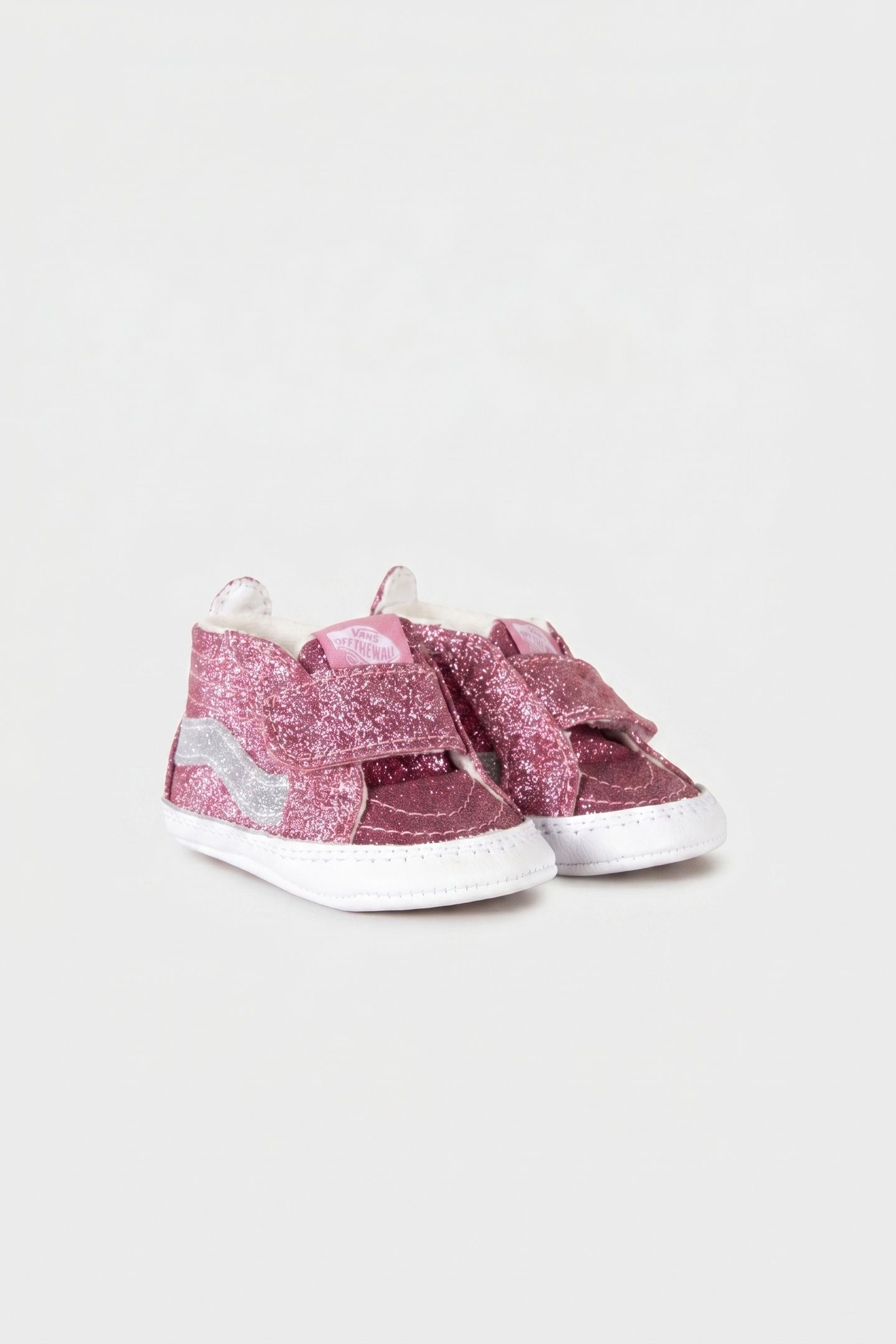 INFANT SK8-HI CRIB GLITTER PINK DAWN 1