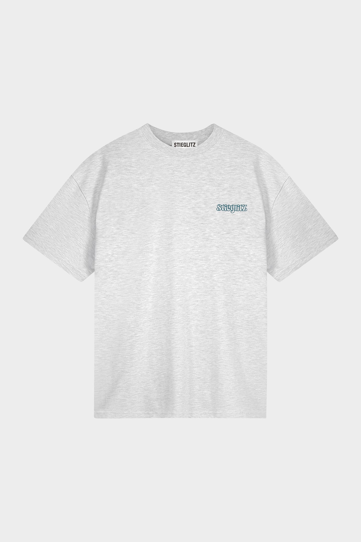 WORLD OF STIEG OVERSIZED T-SHIRT MELANGE GREY 3