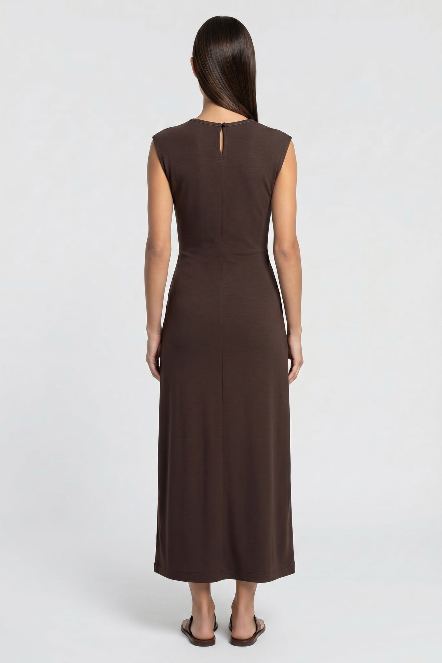IMA DRESS BROWN 2