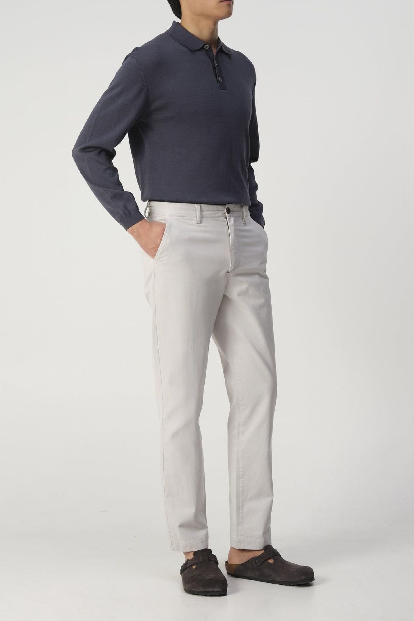 '- BENTON PANTS GREY 4