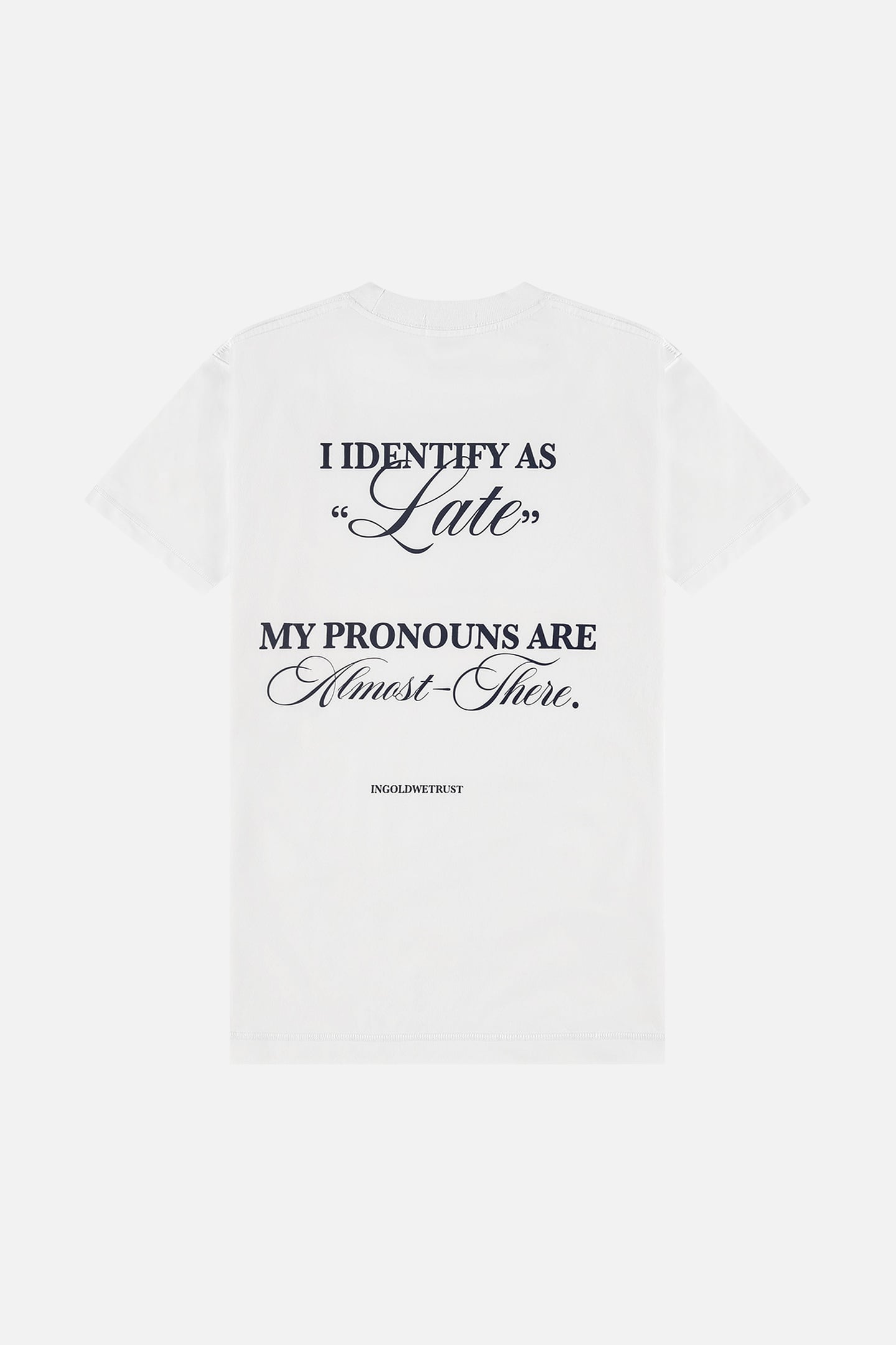 THE TIME TEE WHITE 2