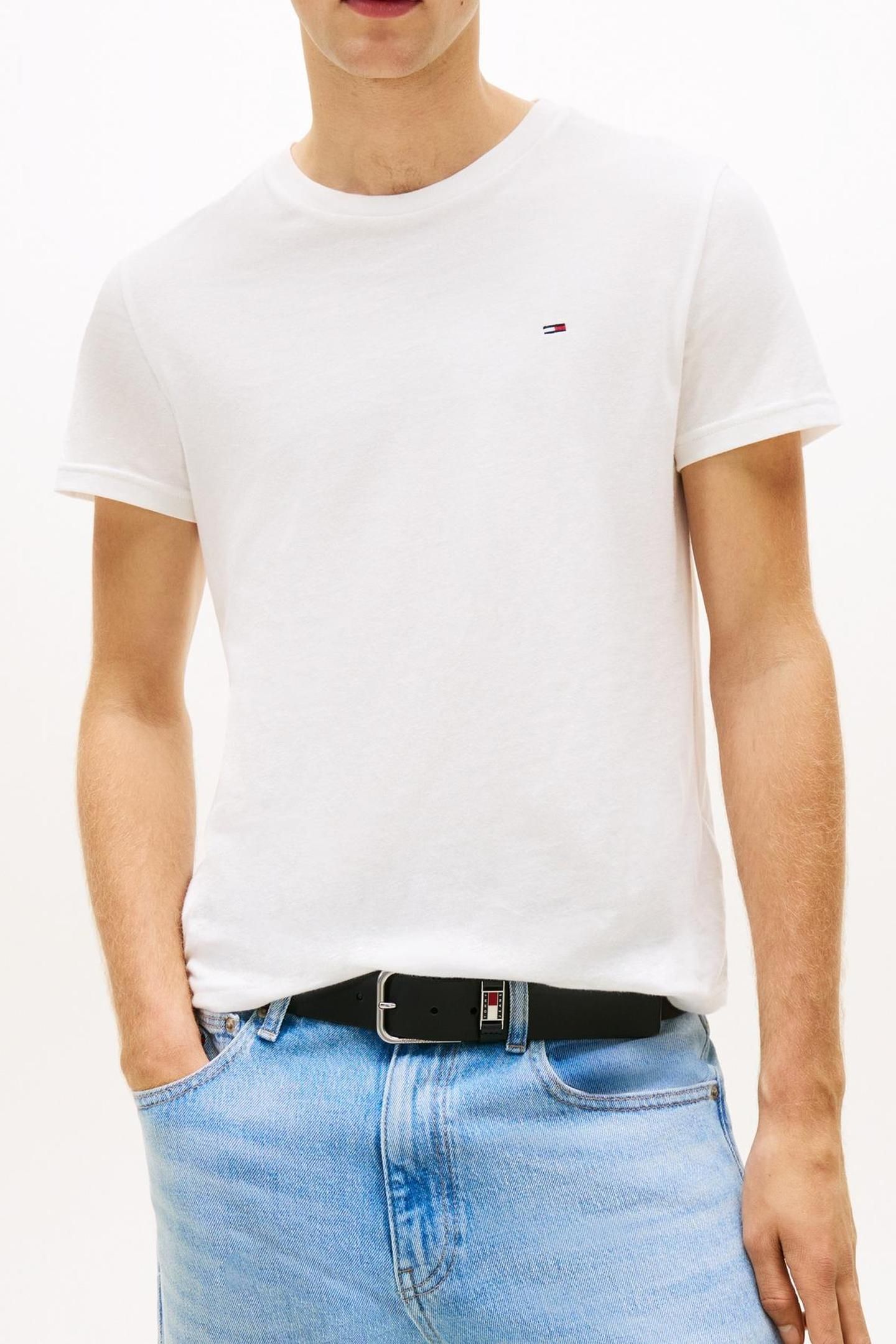 TJM XSLIM 2-PACK JERSEY T-SHIRT ECRU/WHITE CLAY 4
