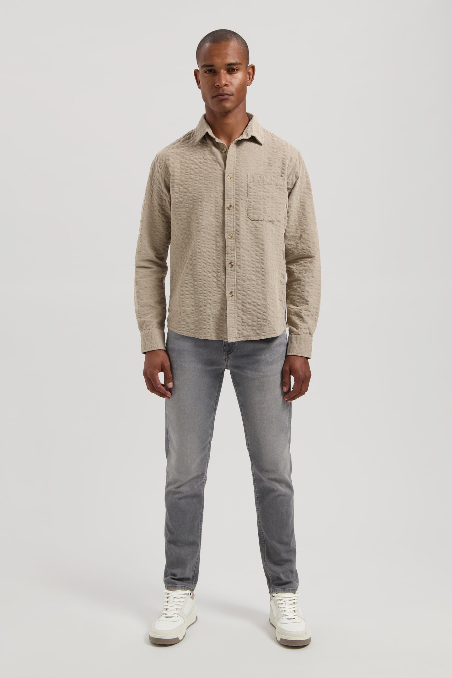 DS_PATRIC SHIRT VINTAGE KHAKI 2