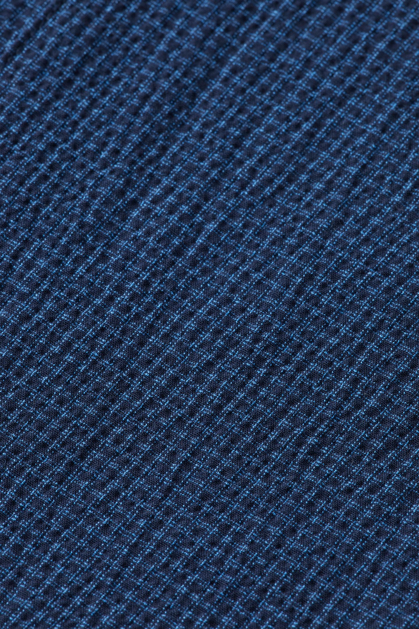 REGULAR-FIT UNCONSTRUCTED COTTON-BLEND SEERSUCKER BLAZER SKY 3