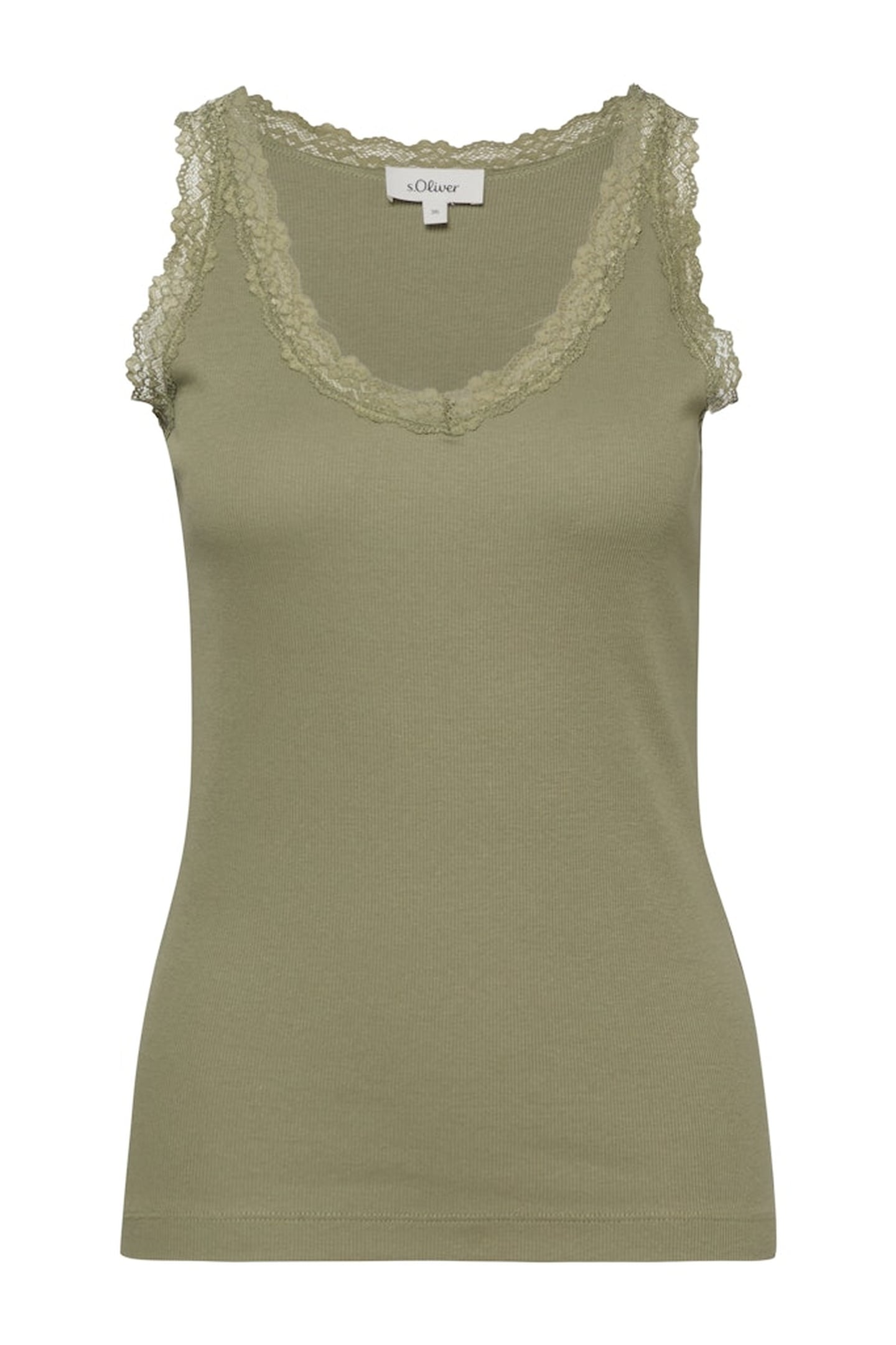 S.OLIVER T-SHIRTS DARK GREEN 4
