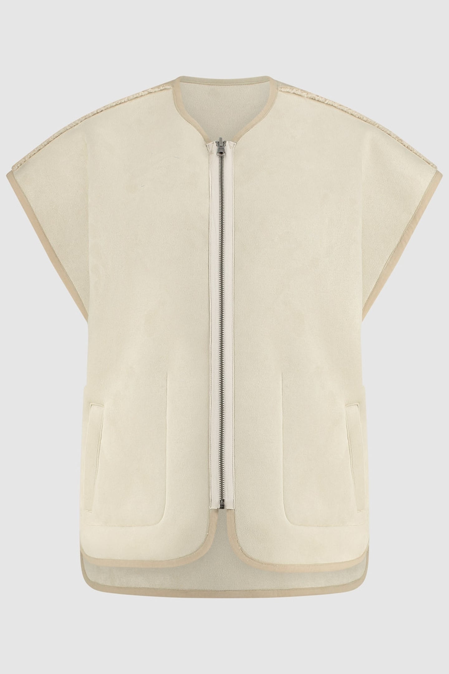 JAYDEE GILET NATURAL 4
