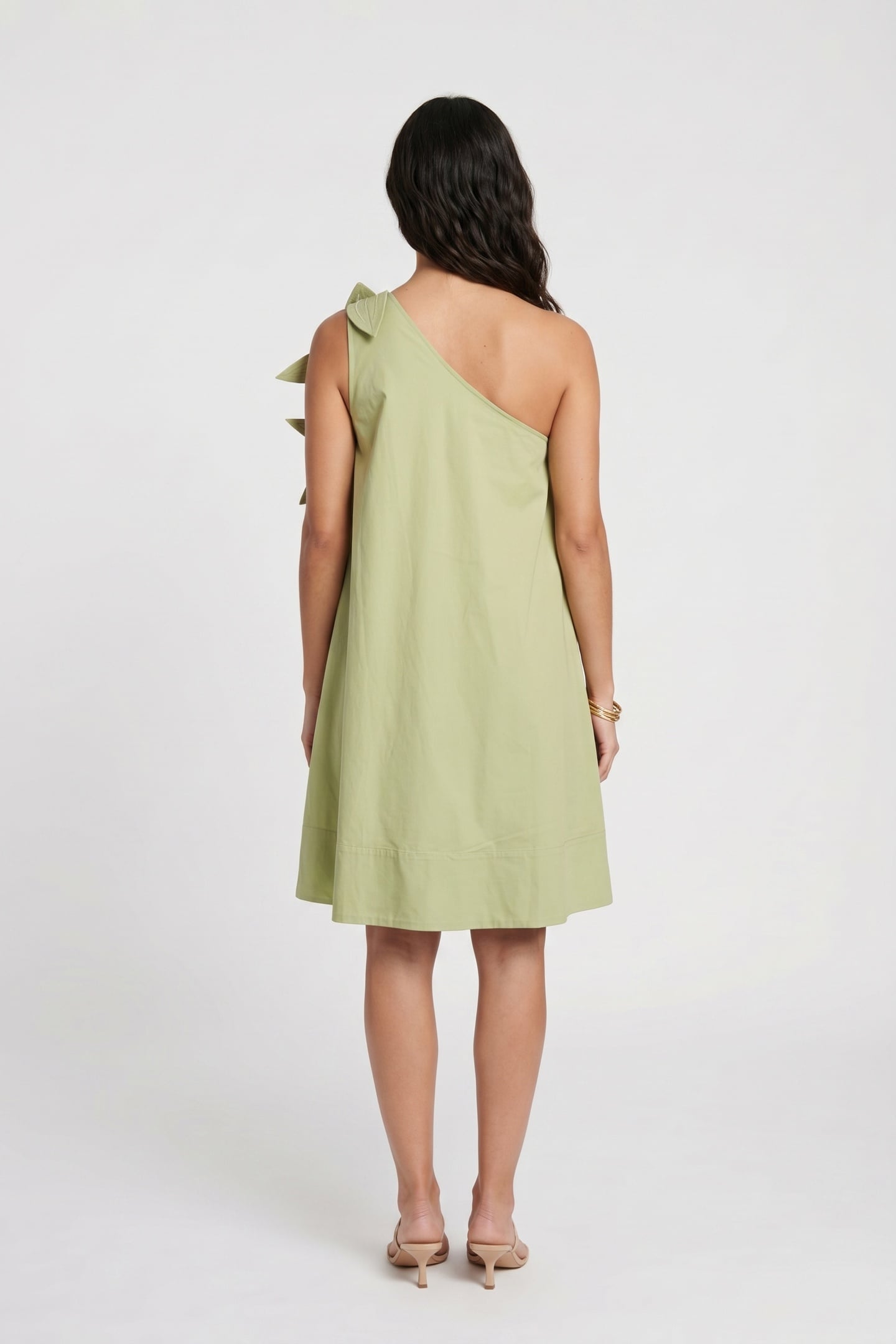 MAJA DRESS GREEN 2