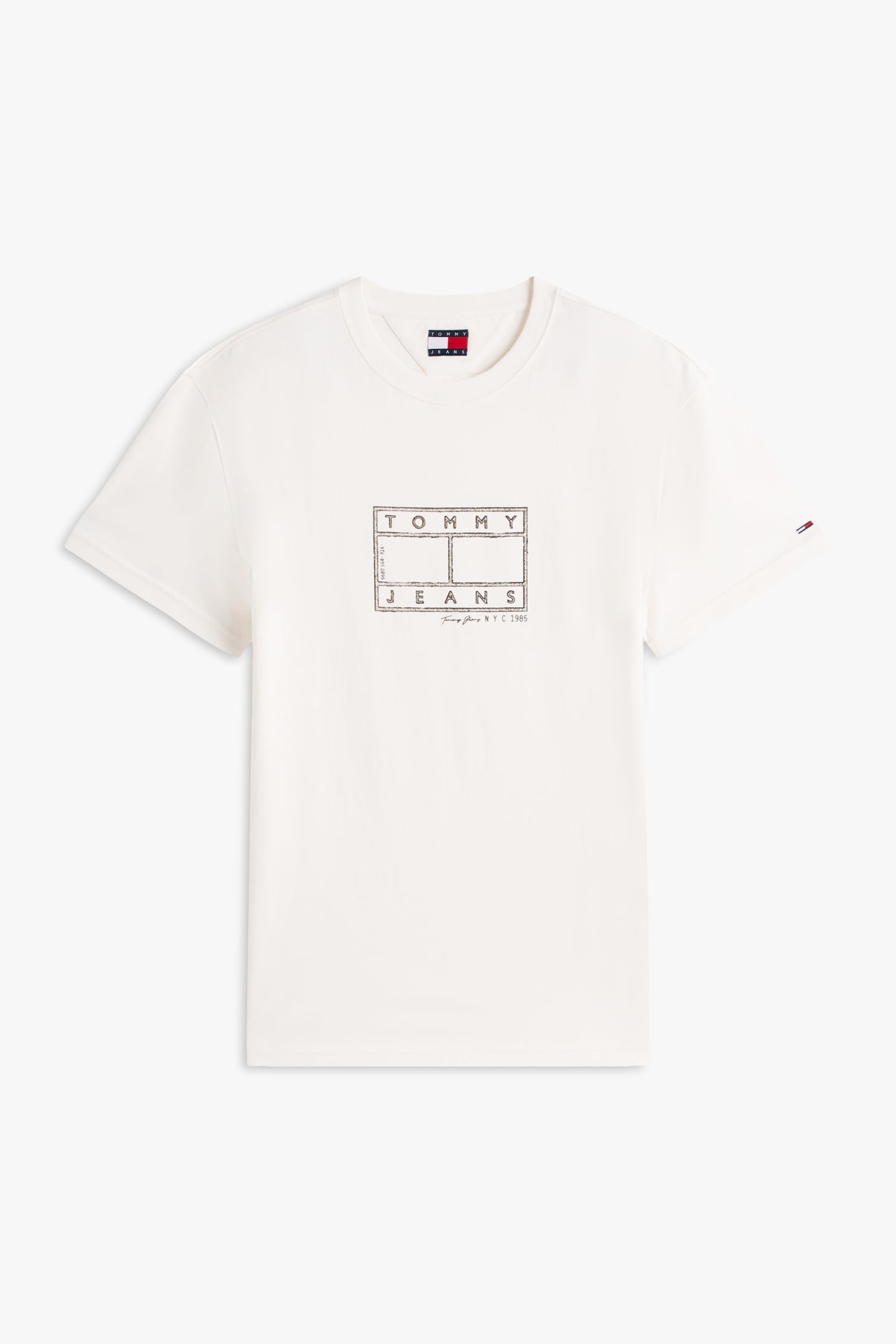 TJM REGULAR CENTER FLAG TEE ANCIENT WHITE 4