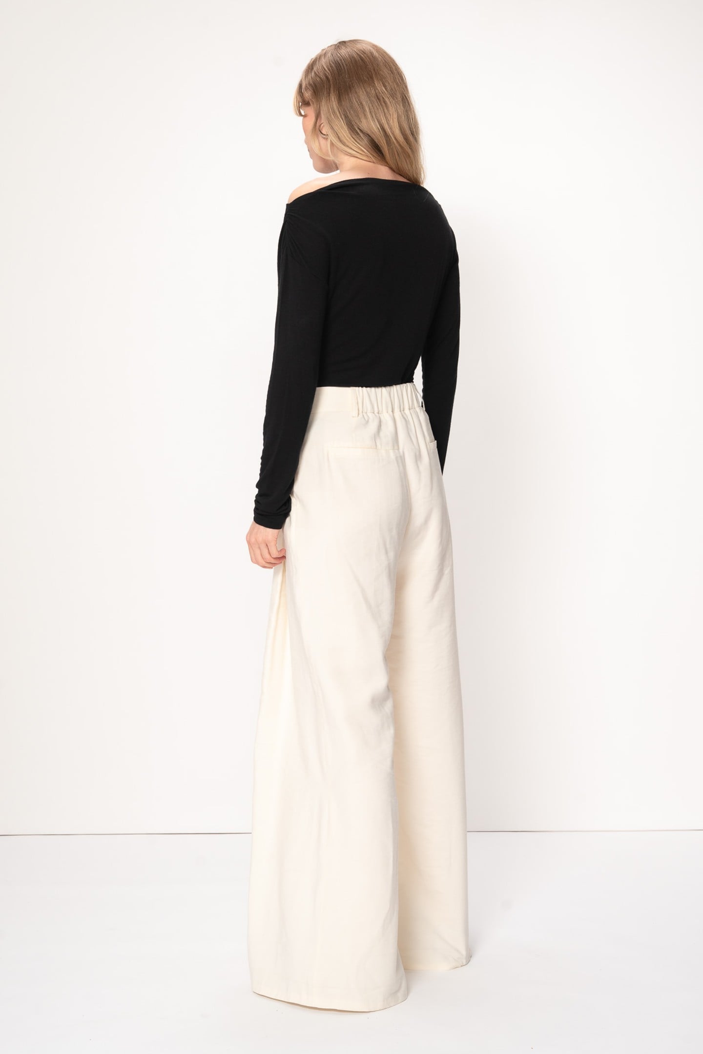 NYLA TROUSERS & DENIM COCONUT MILK 3