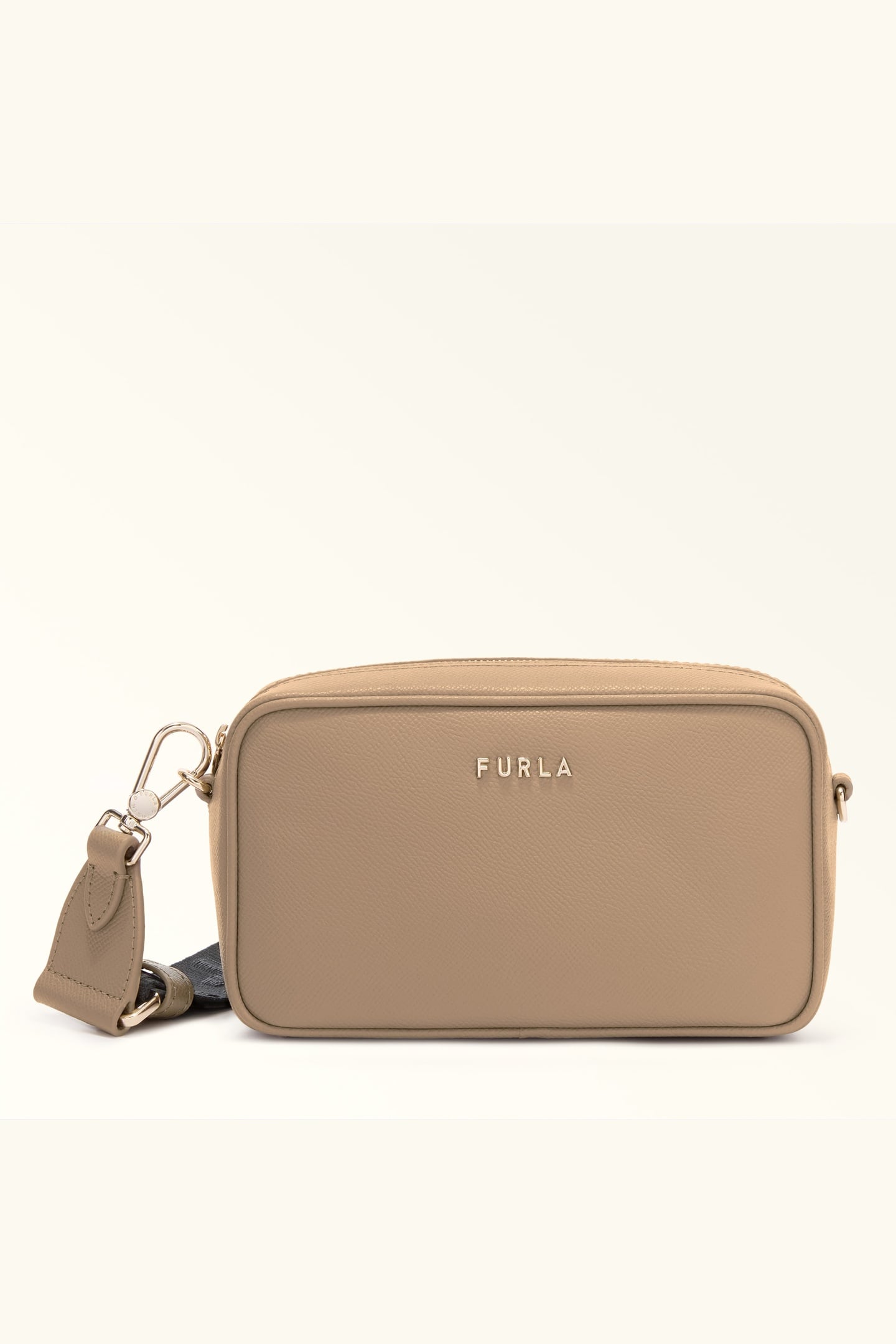 CLASSIC XL CROSSBODY POUCH TAUPE+NERO 1