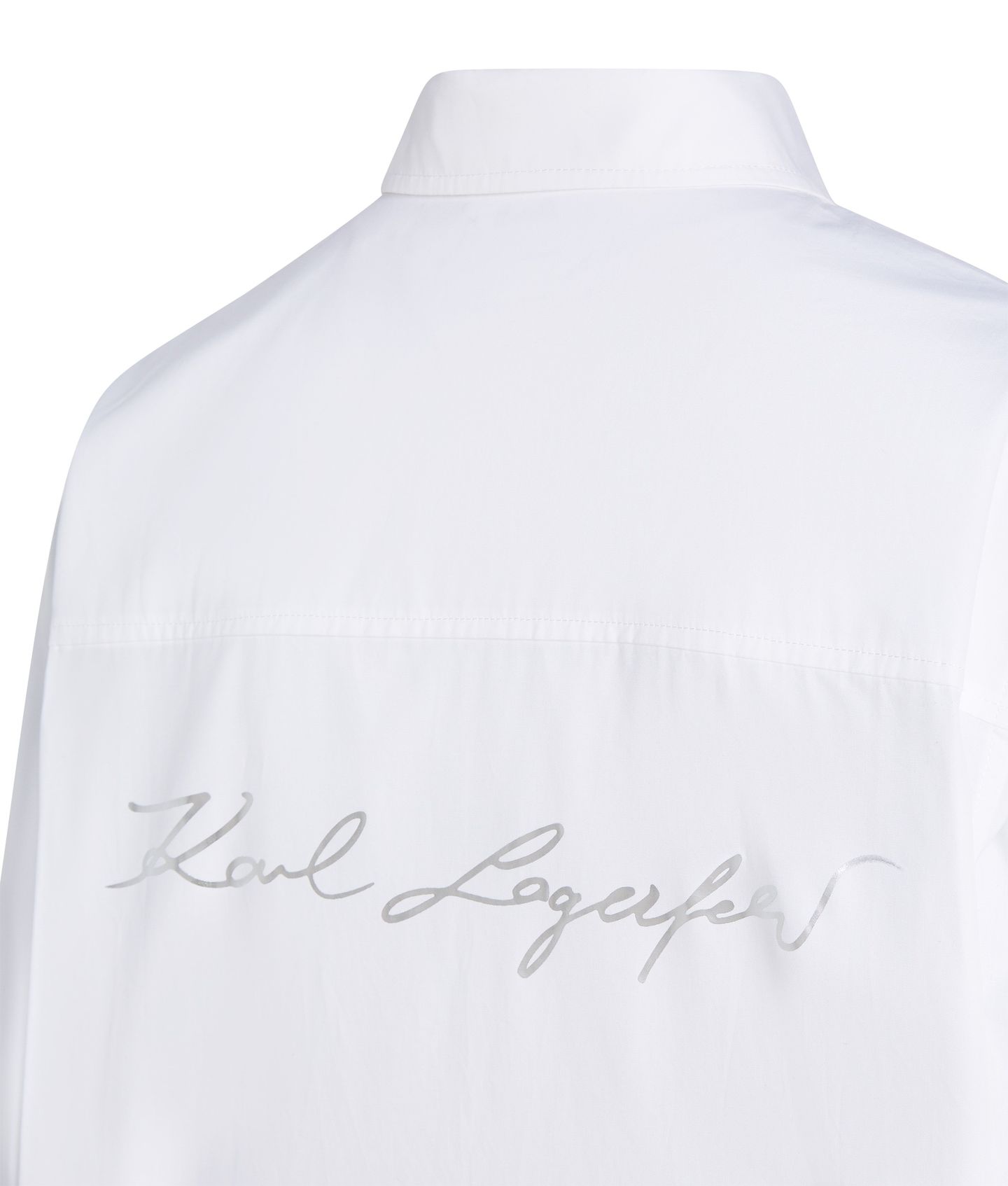 SIGNATURE PRINT SHIRT WHITE 2