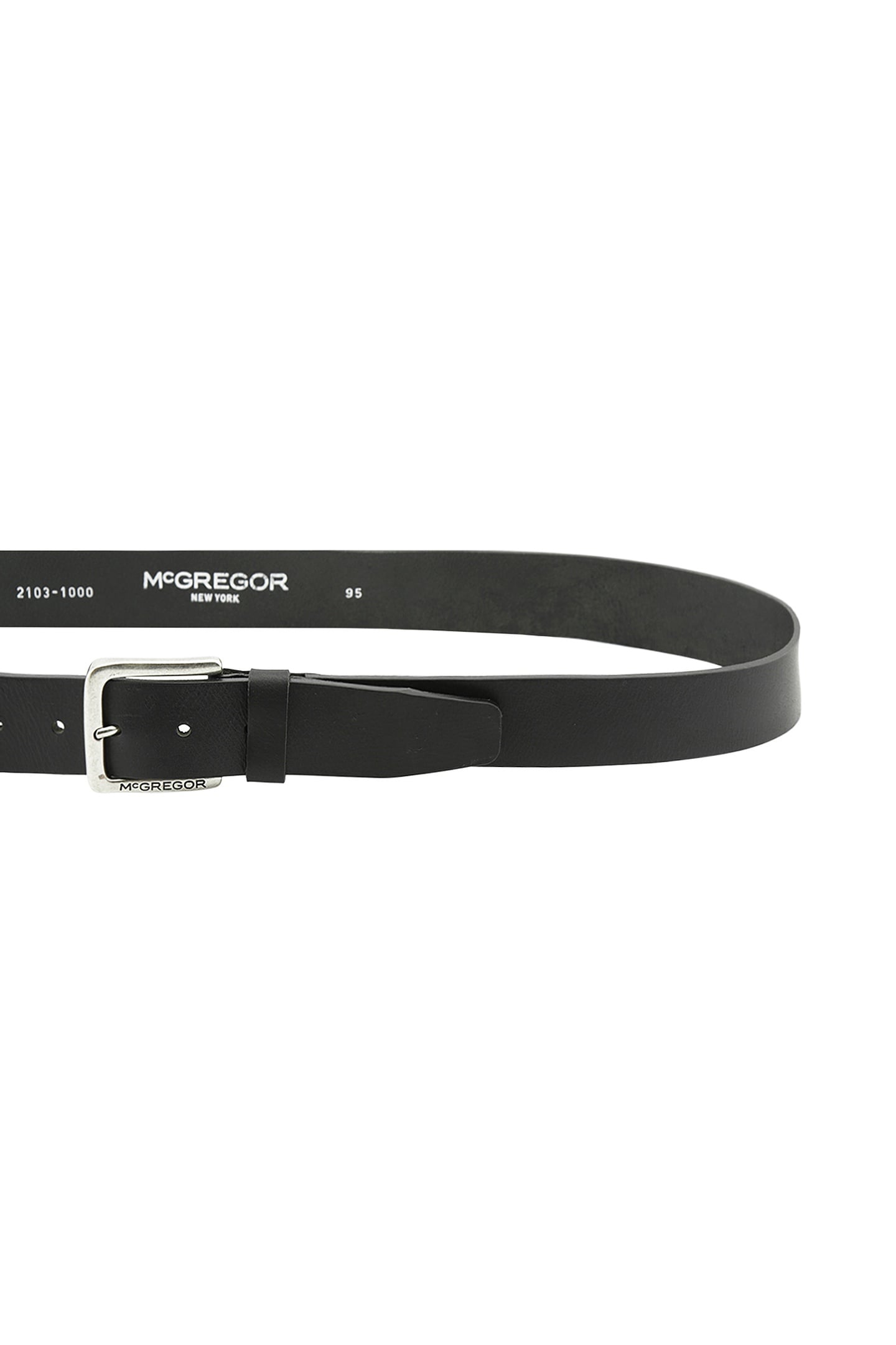 LEATHER BELT BLACK 3