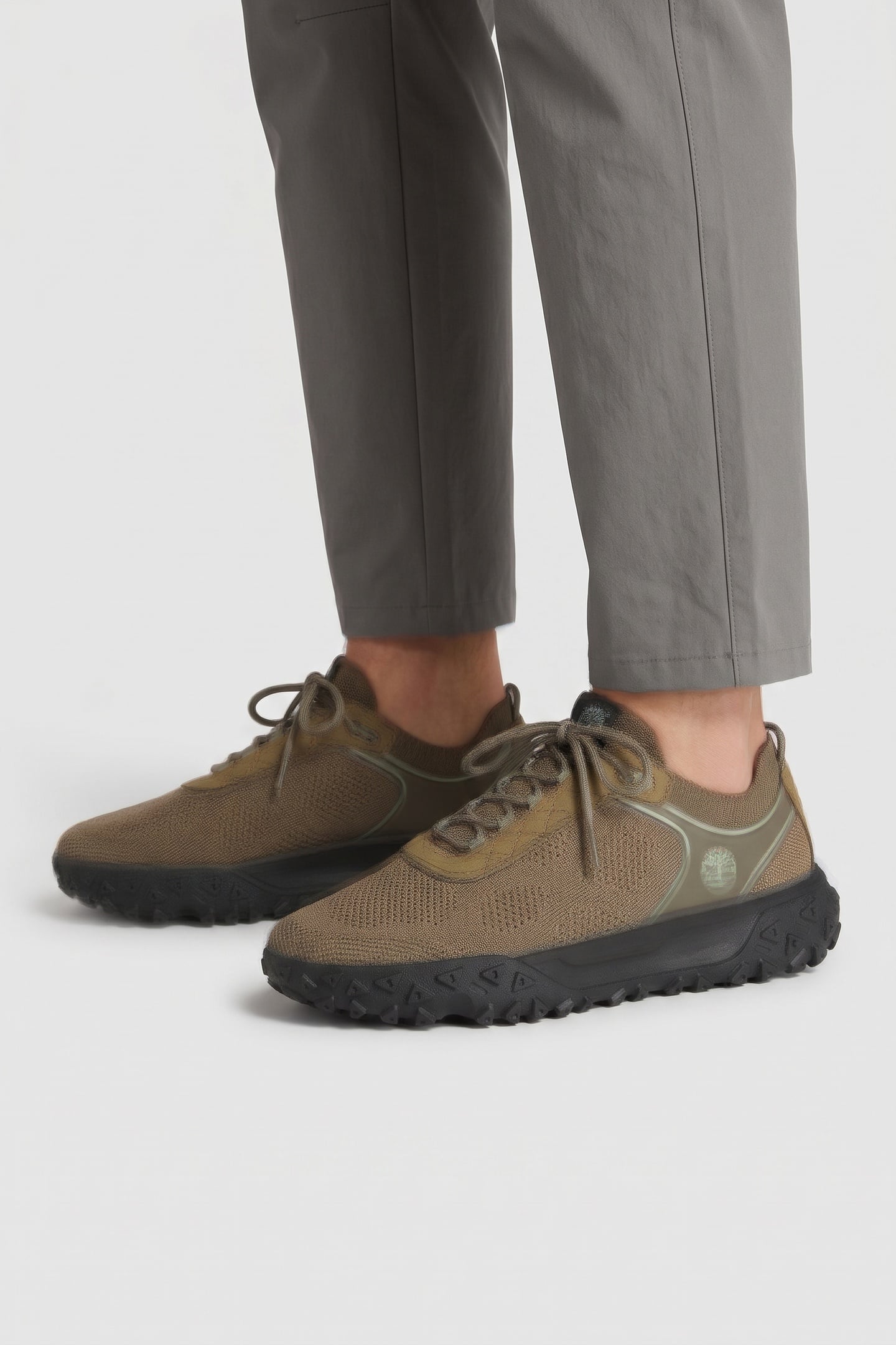 LOW LACE UP SNEAKER OLIVE 4