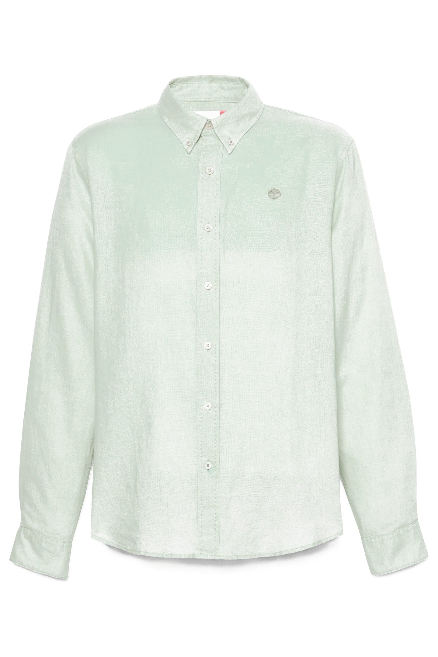 COTTON/LINEN LONG SLEEVE SHIRT CAMEO GREEN 4