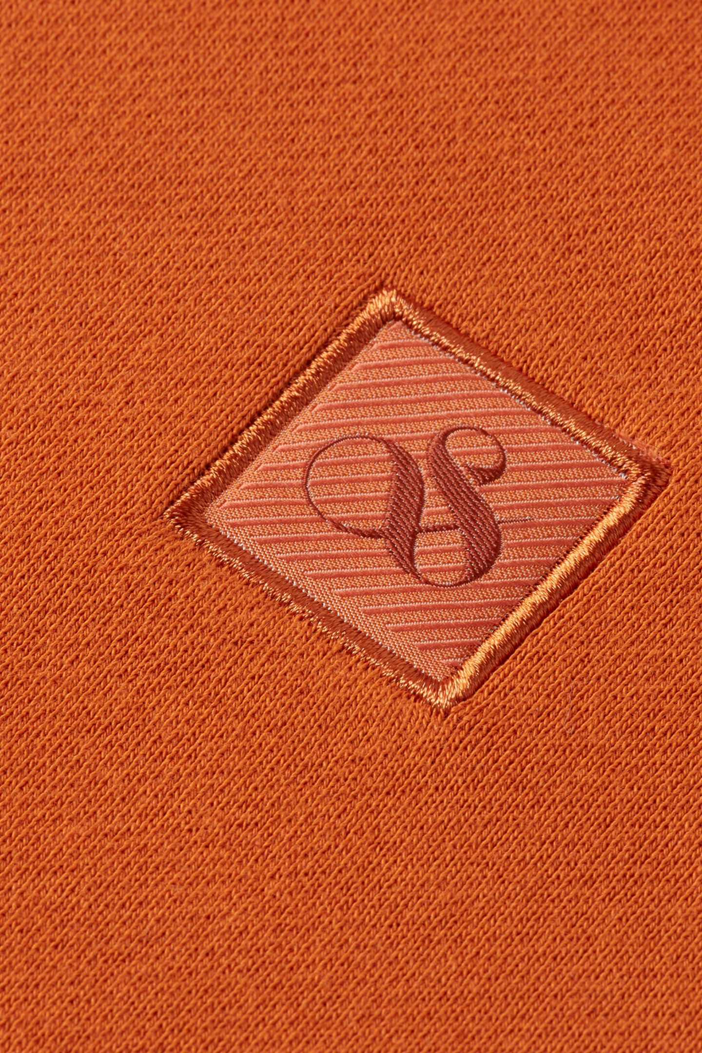 REGULAR-FIT LOGO SWEATSHIRT RUST 3