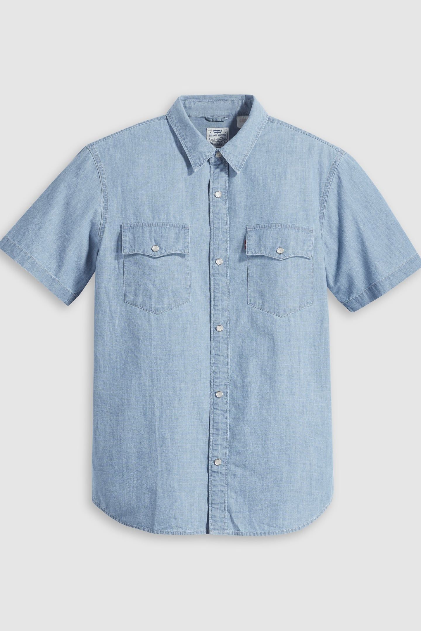 SHORT SLEEVE RELAXED FIT WESTERN SHIRT 4