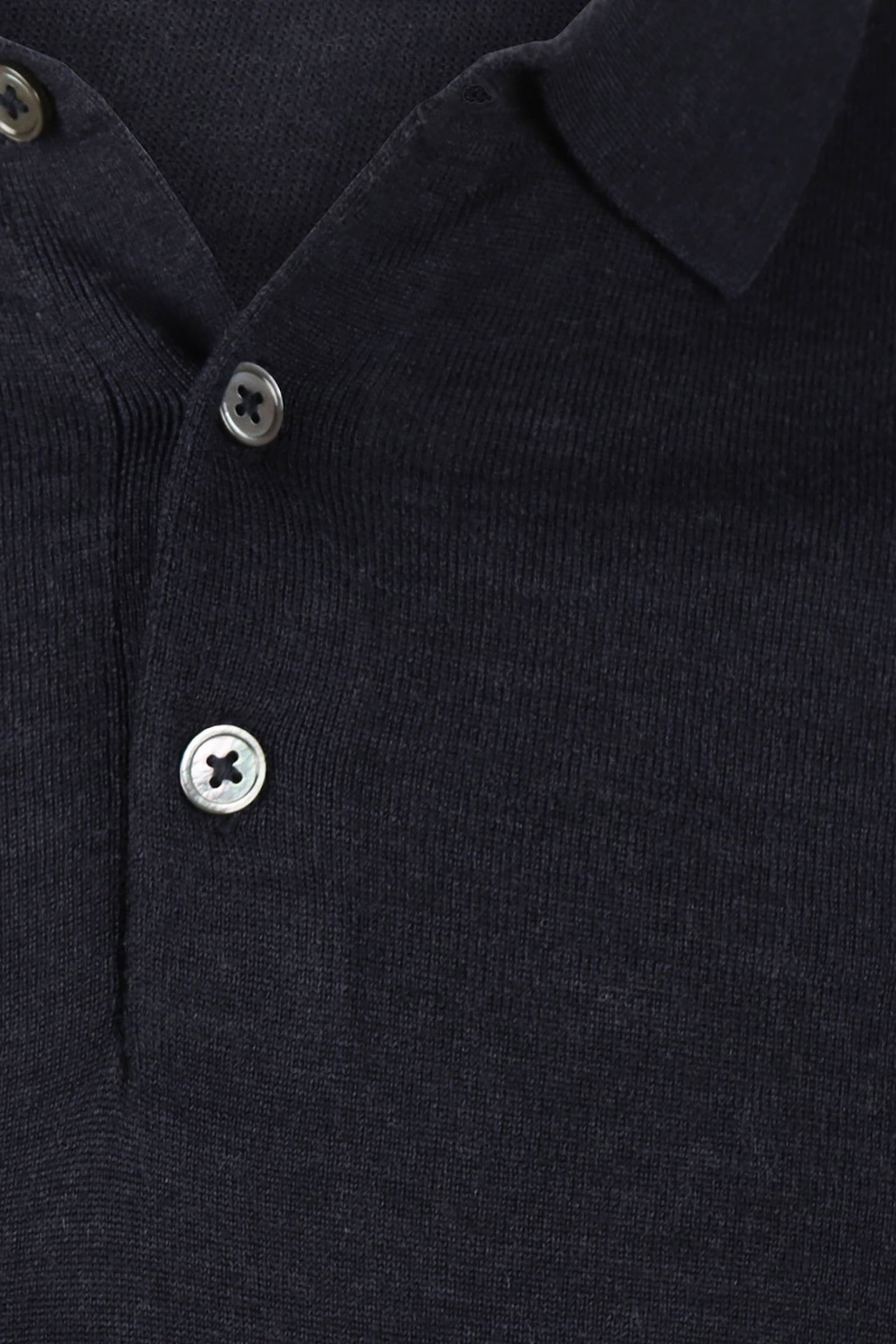 FINE MERINO POLO NAVY 4