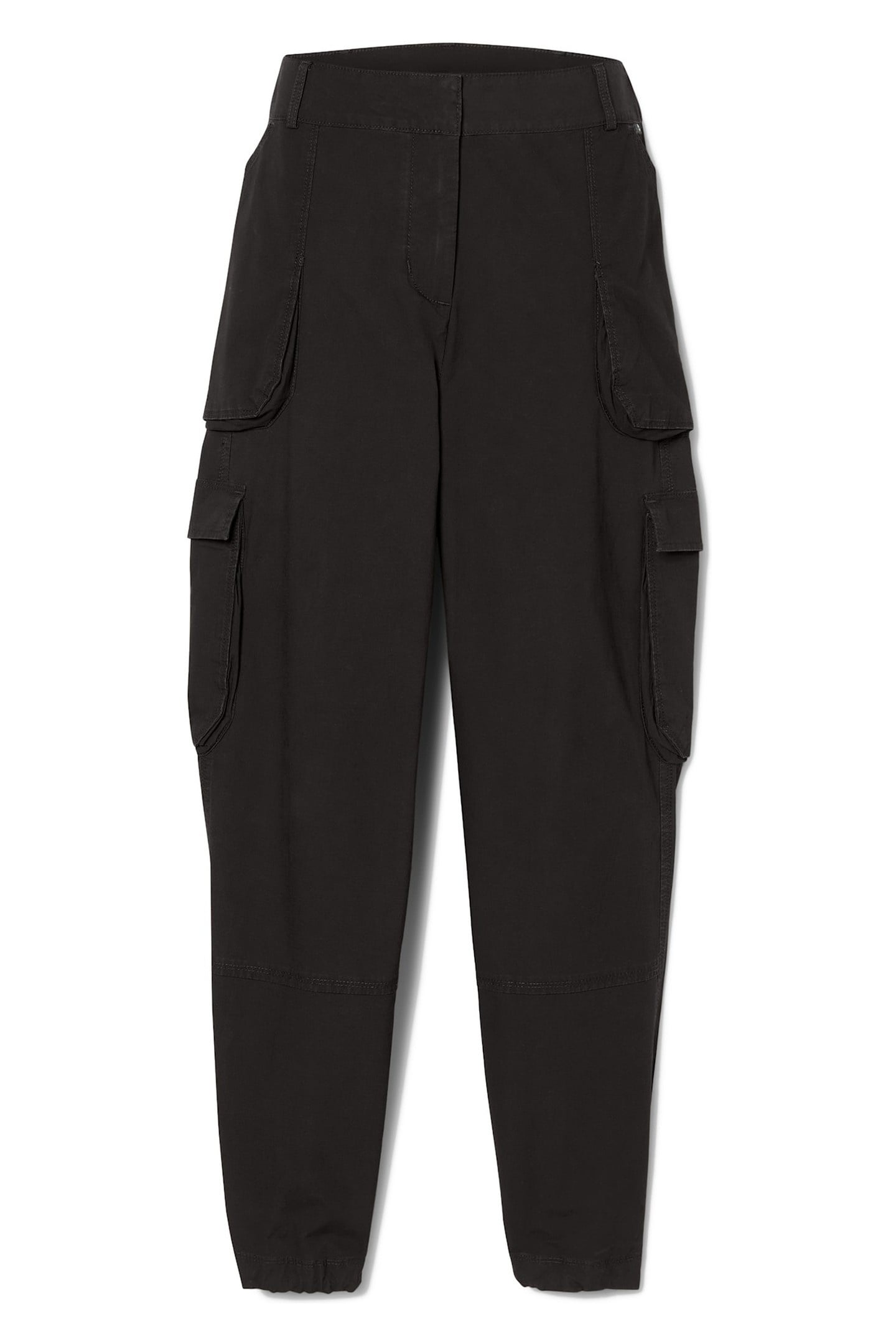 WOVEN UTILITY PANT BLACK 5