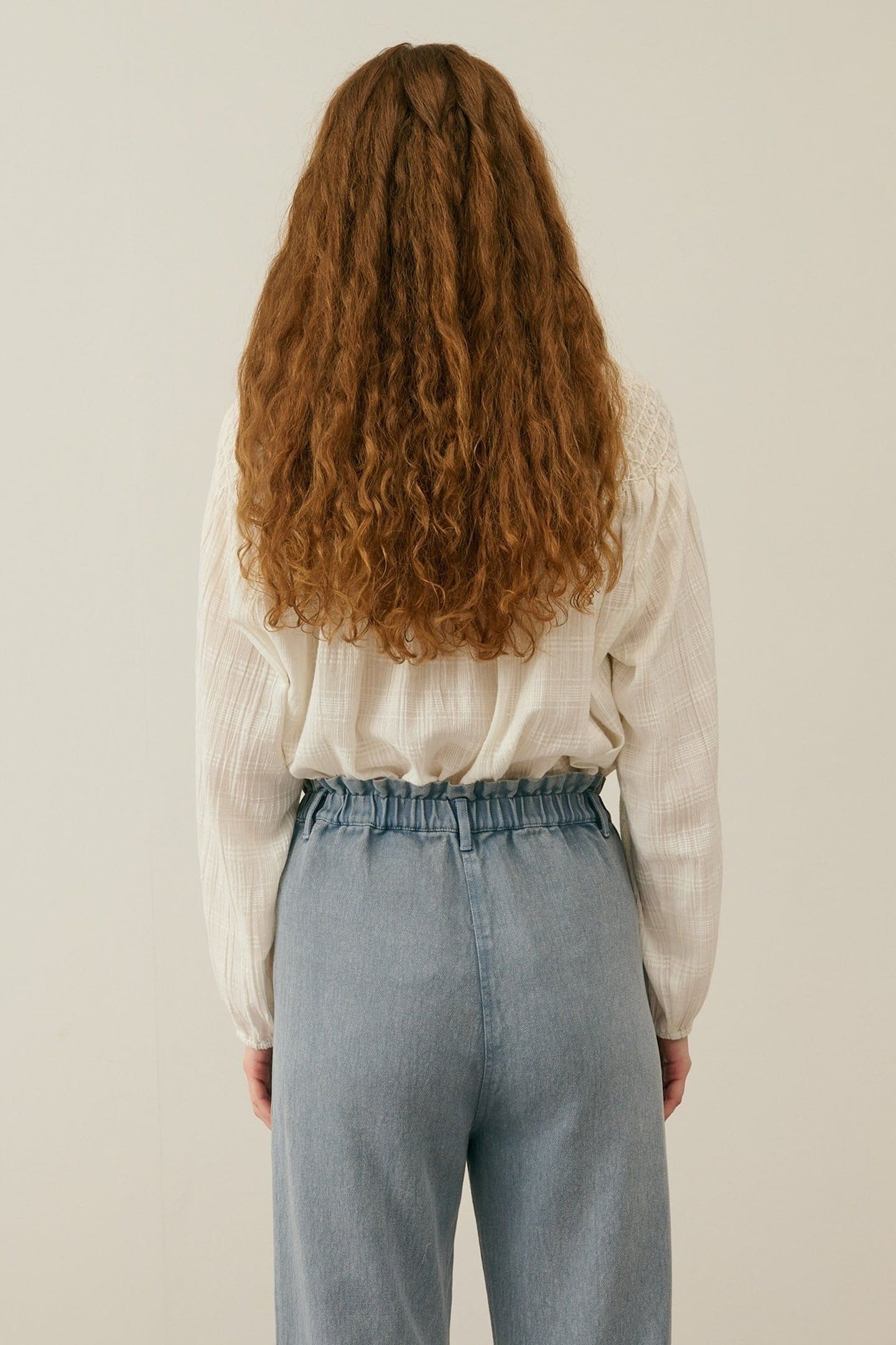 BLOUSE NICOLETTA SNOW OSTUNI CHECKS 2
