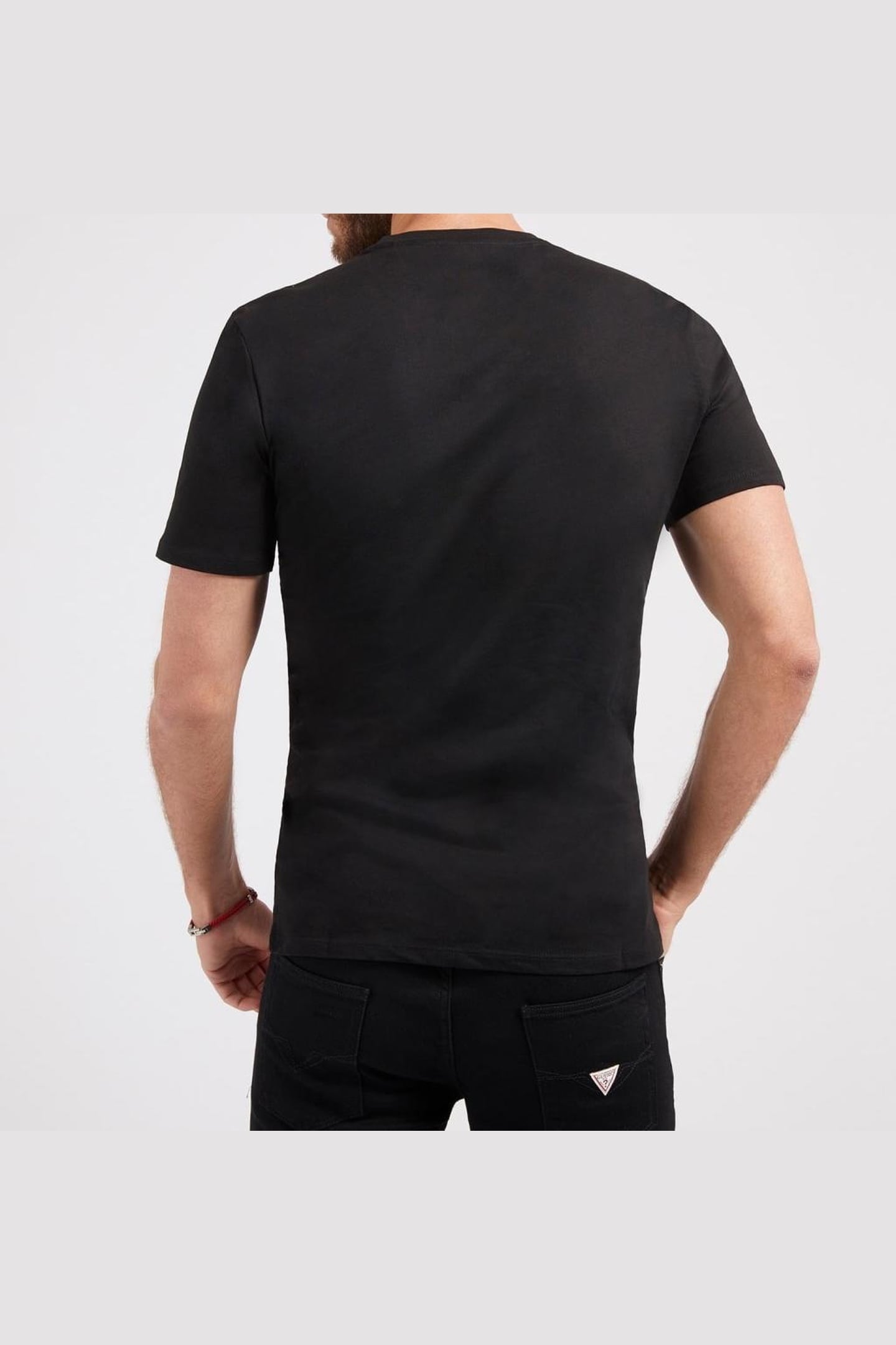 GUESS ECO CN SS ORIGINAL LOGO JET BLACK A996 3
